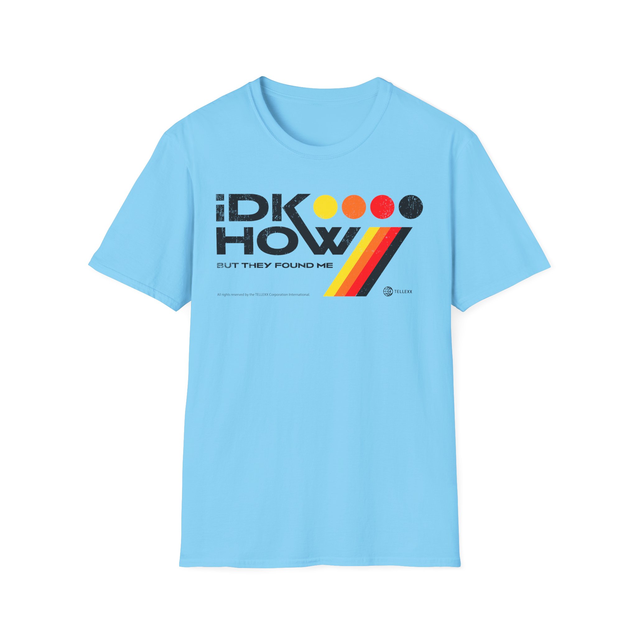 iDKHOW Colored Dots Unisex Softstyle T-Shirt