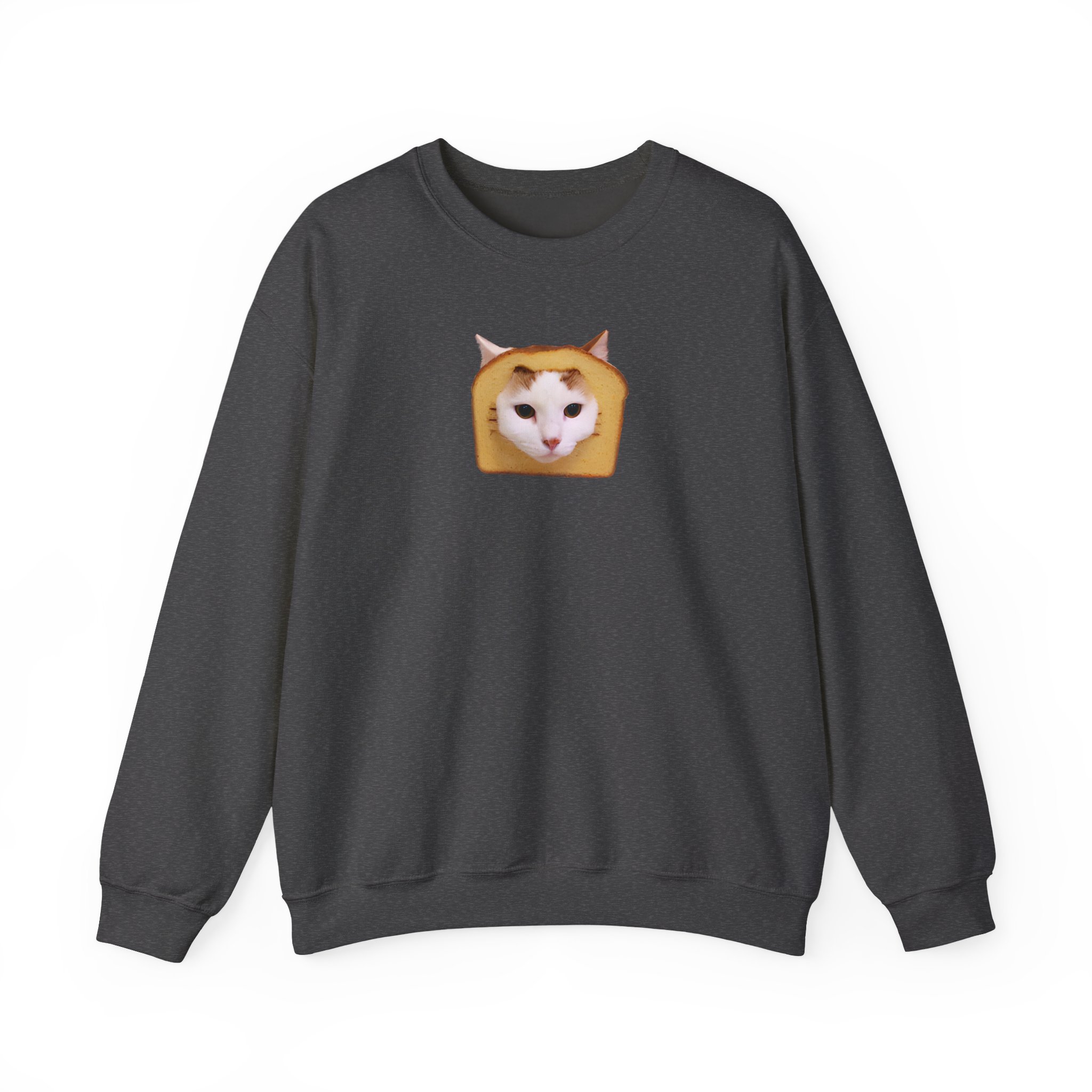 William Osman Bread Cat Unisex Heavy Blendâ„¢ Crewneck Sweatshirt