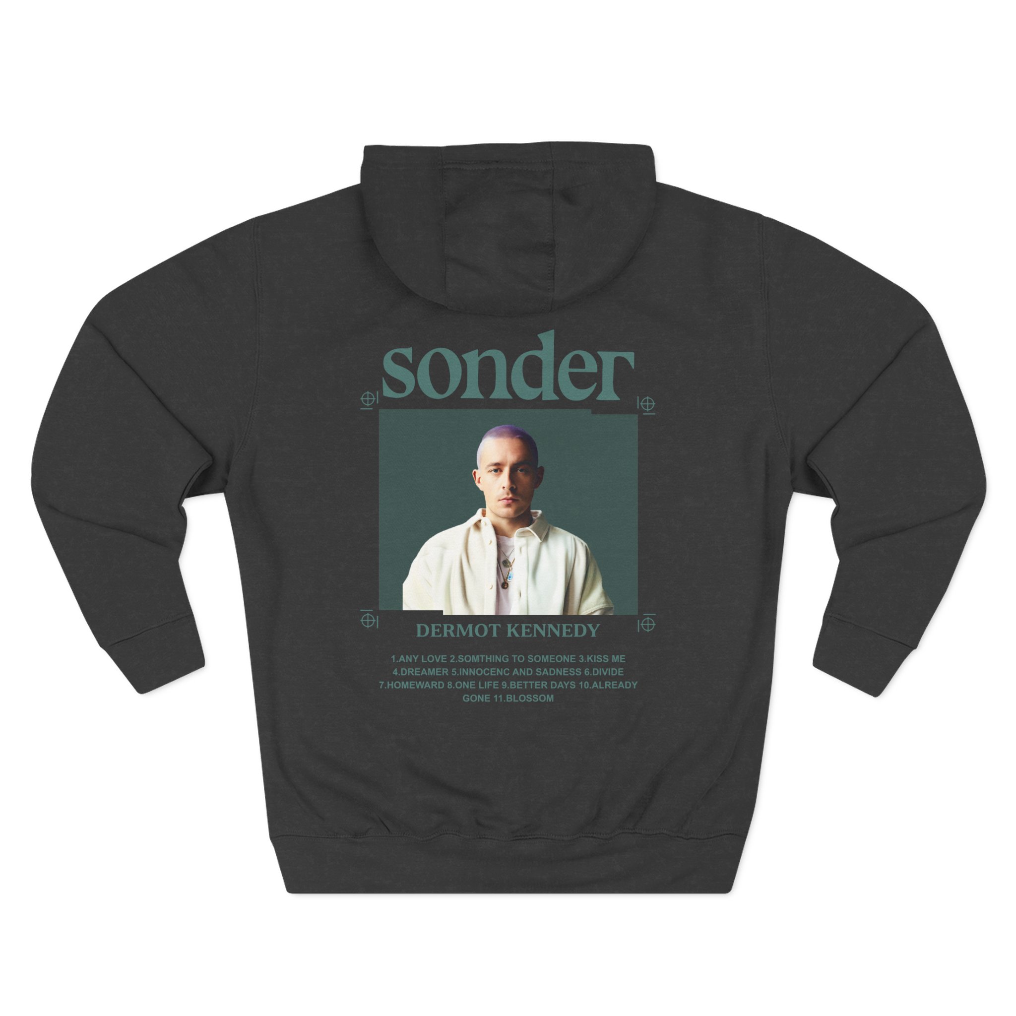Dermot Kennedy Album Three-Panel Fleece Hoodie