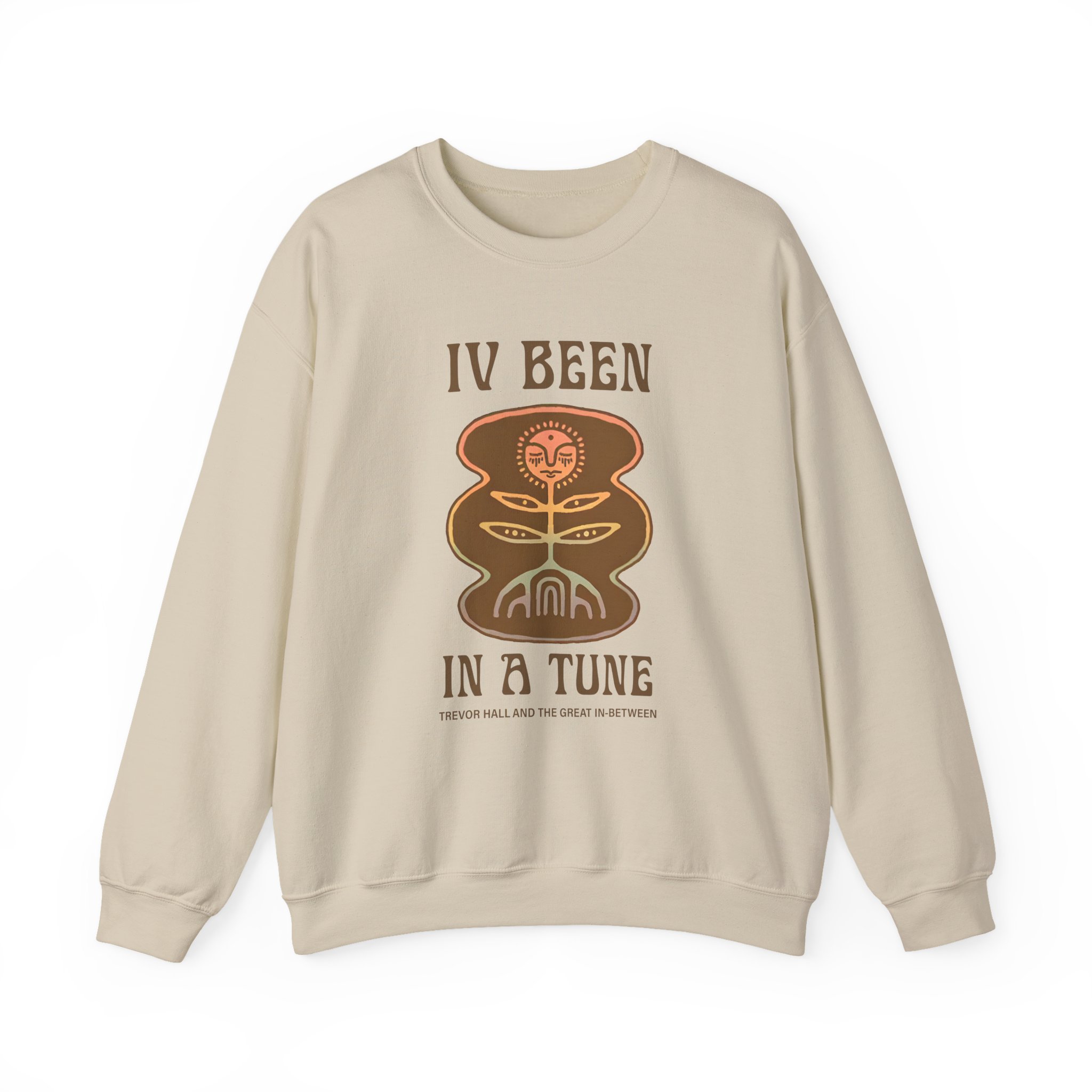 Trevor Hall in a Tune Unisex Heavy Blendâ„¢ Crewneck Sweatshirt