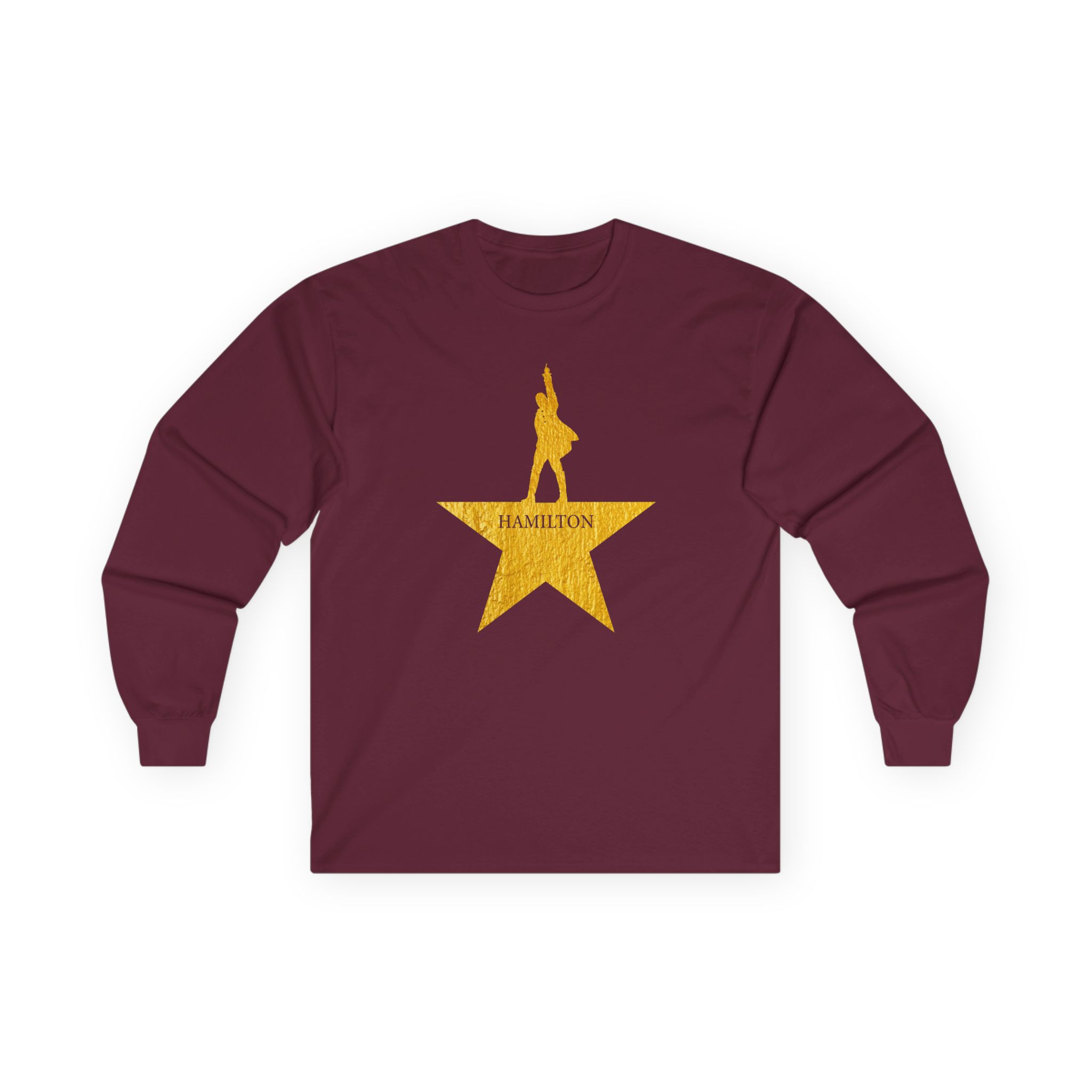 Hamilton Gold Star Unisex Ultra Cotton Long Sleeve Tee