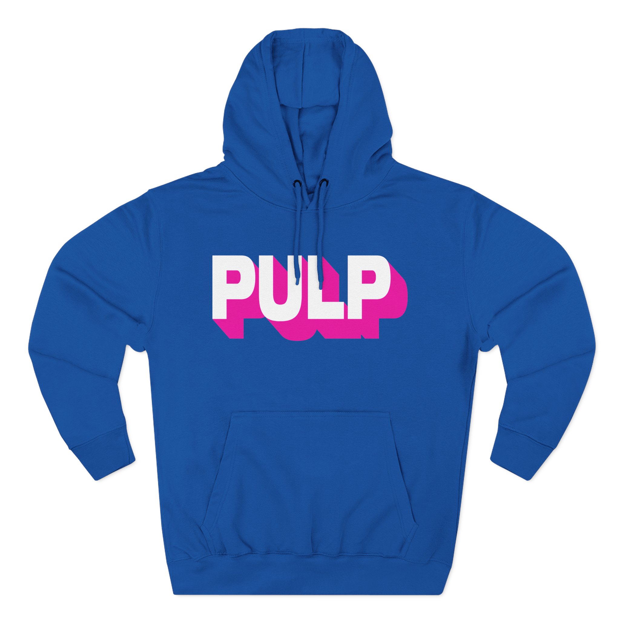 Pulp Logo Three-Panel Fleece Hoodie