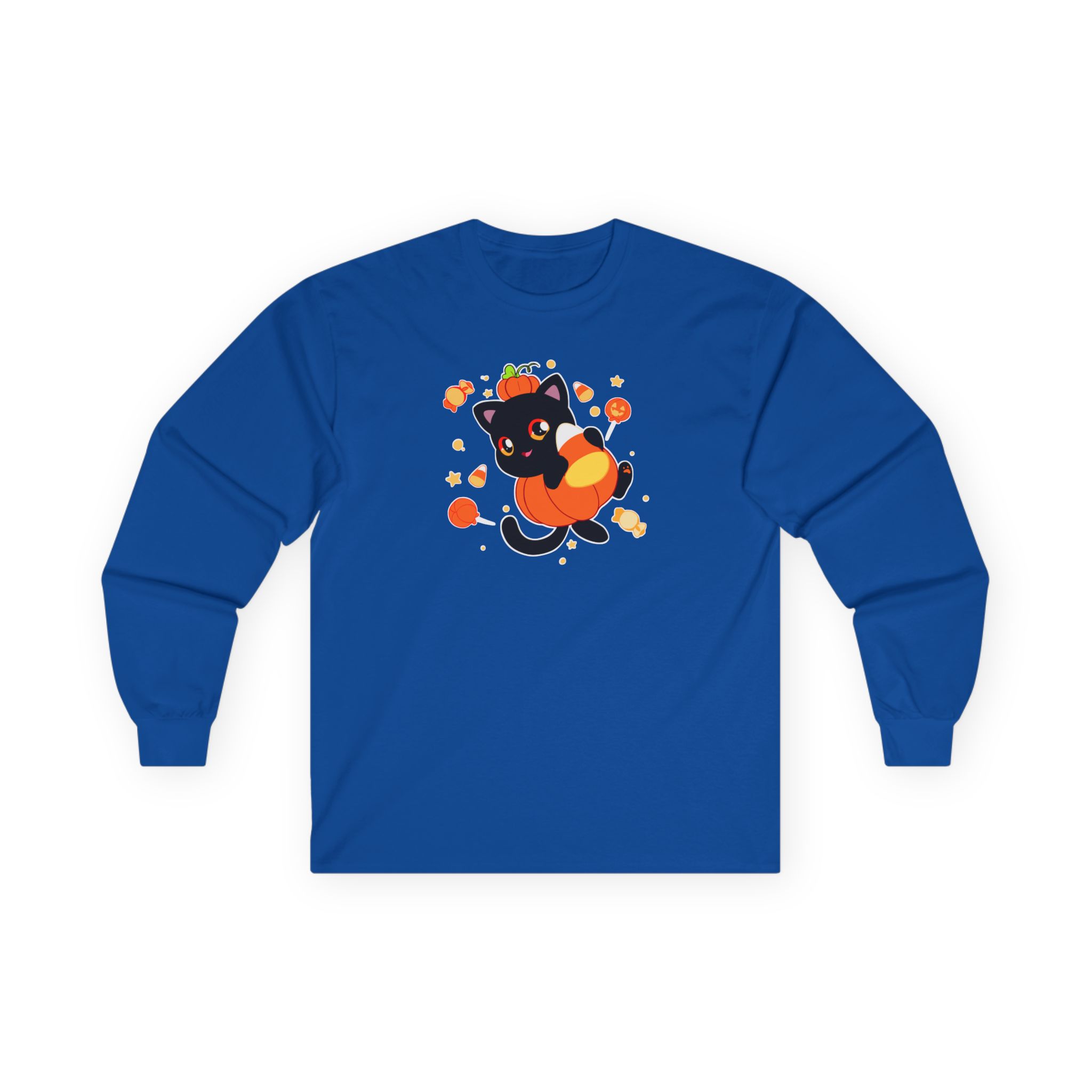 Aphmau Pumpkin Cat Unisex Ultra Cotton Long Sleeve Tee