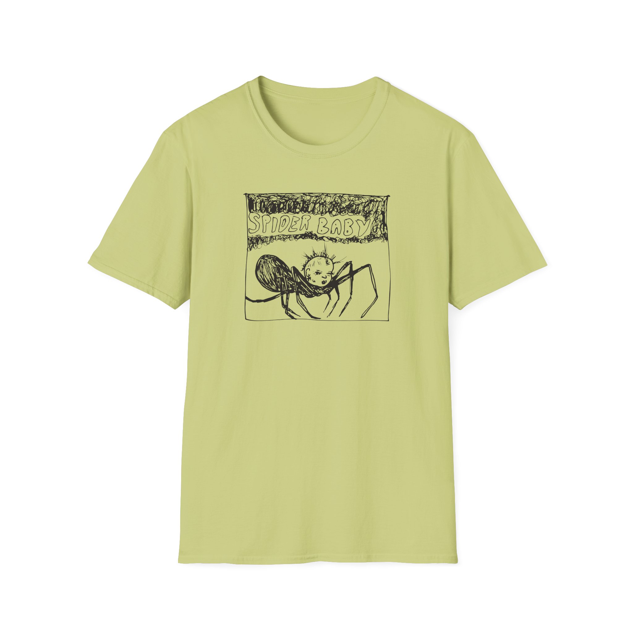 Kurt Cobain Spider Unisex Softstyle T-Shirt