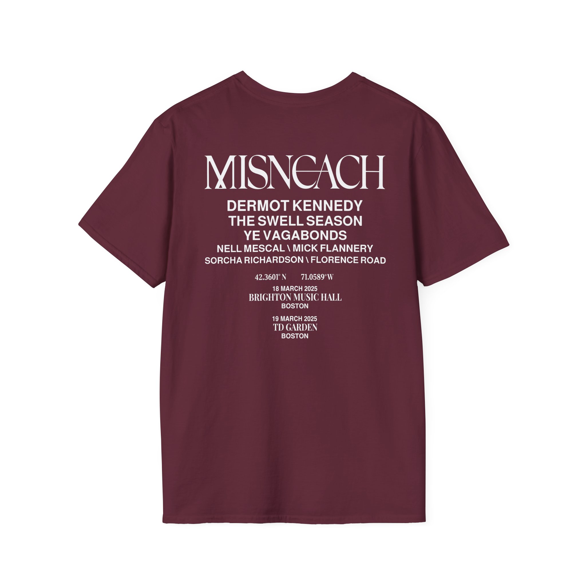 Dermot Kennedy Misneach Festival Unisex Softstyle T-Shirt
