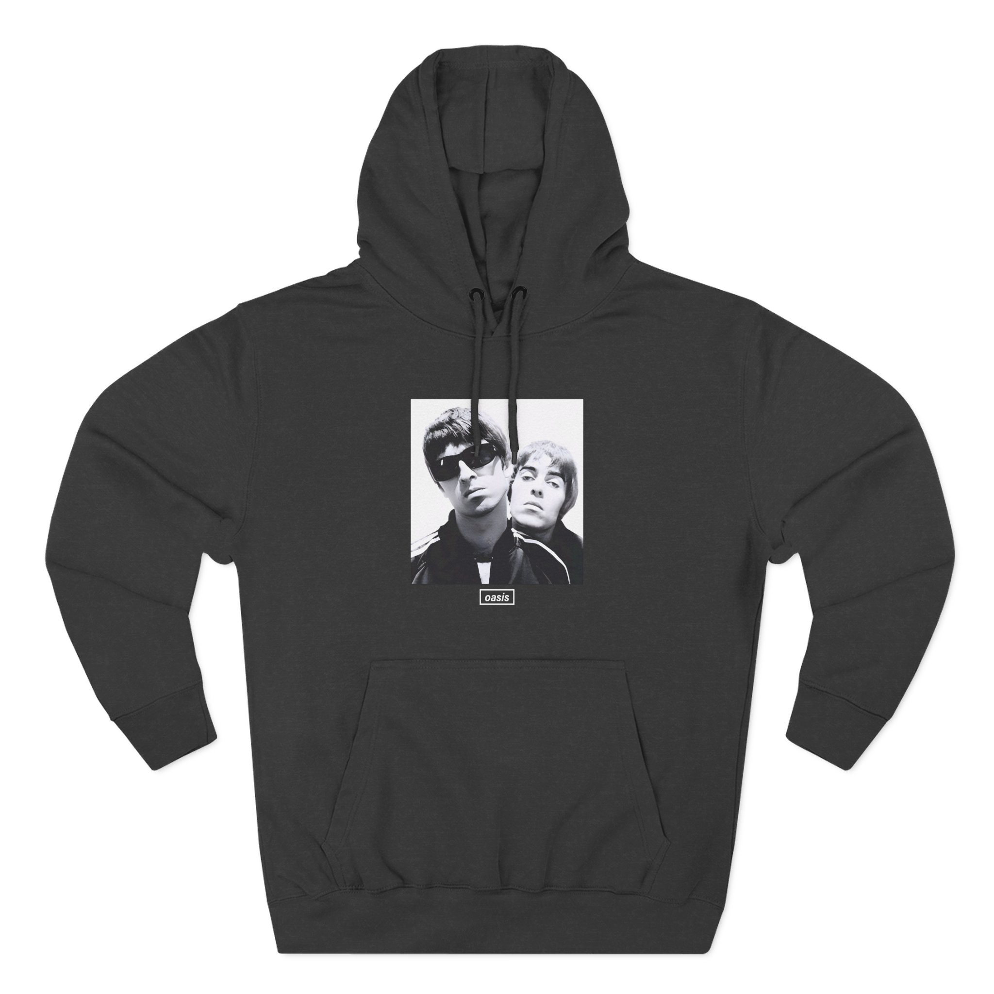 Oasis Liam & Noel Three-Panel Fleece Hoodie