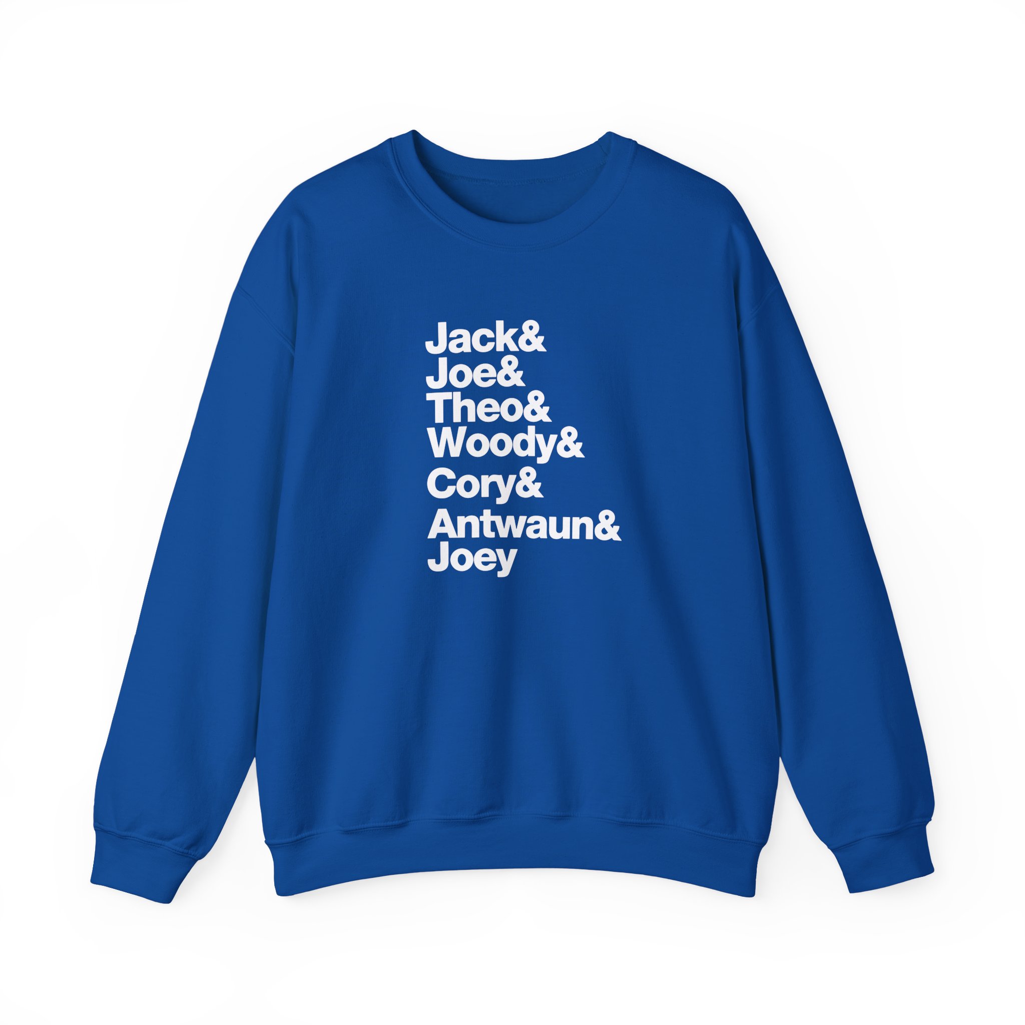 Vulfpeck Names Unisex Heavy Blendâ„¢ Crewneck Sweatshirt