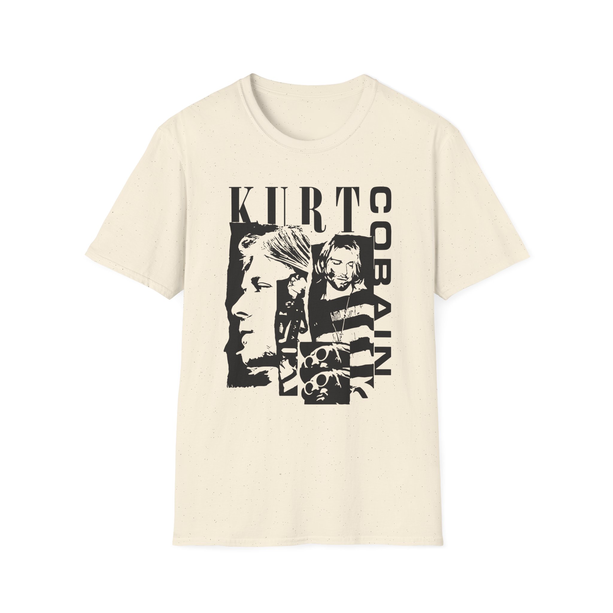 Kurt Cobain Unisex Softstyle T-Shirt