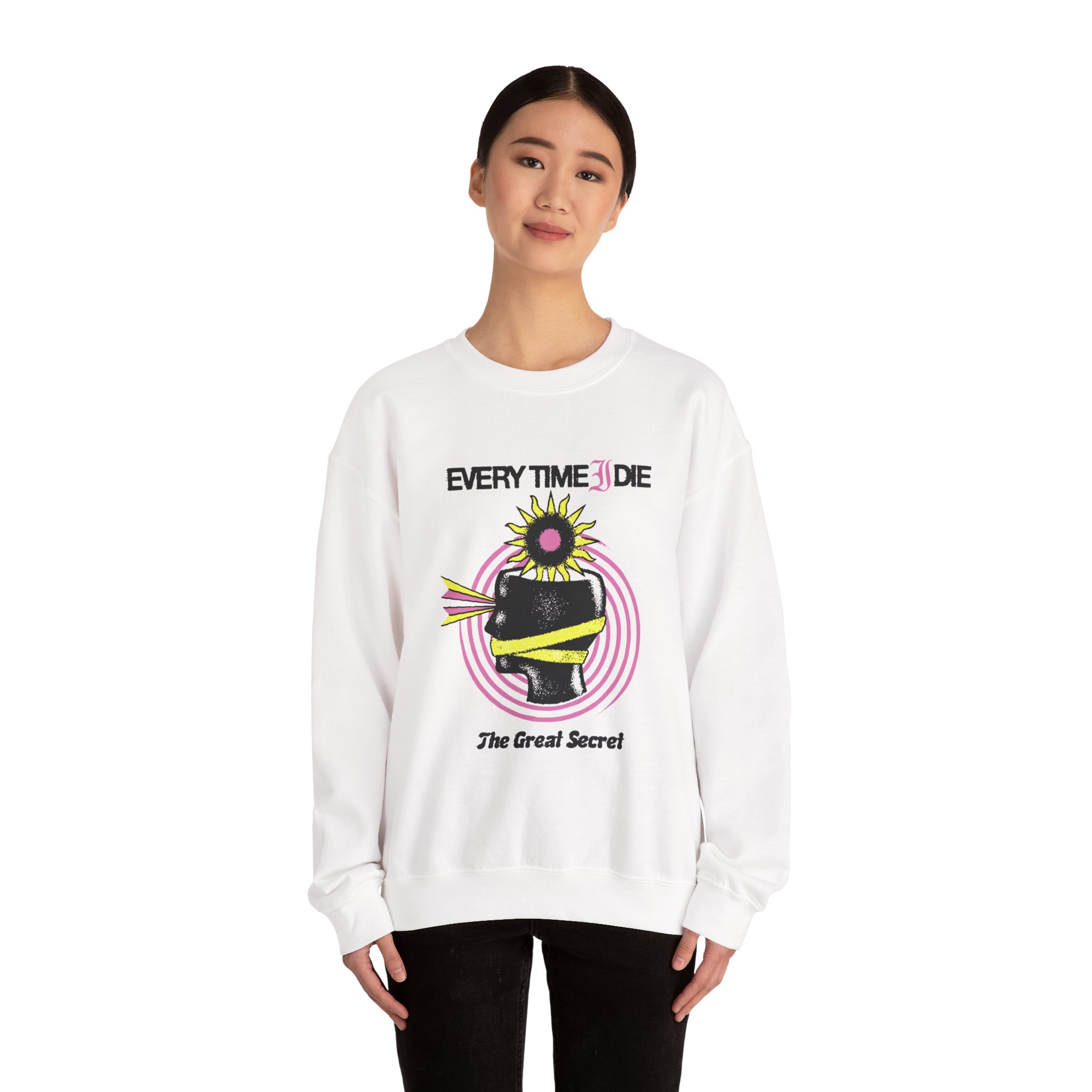 Every Time I Die the Great Secret Unisex Heavy Blend Crewneck Sweatshirt