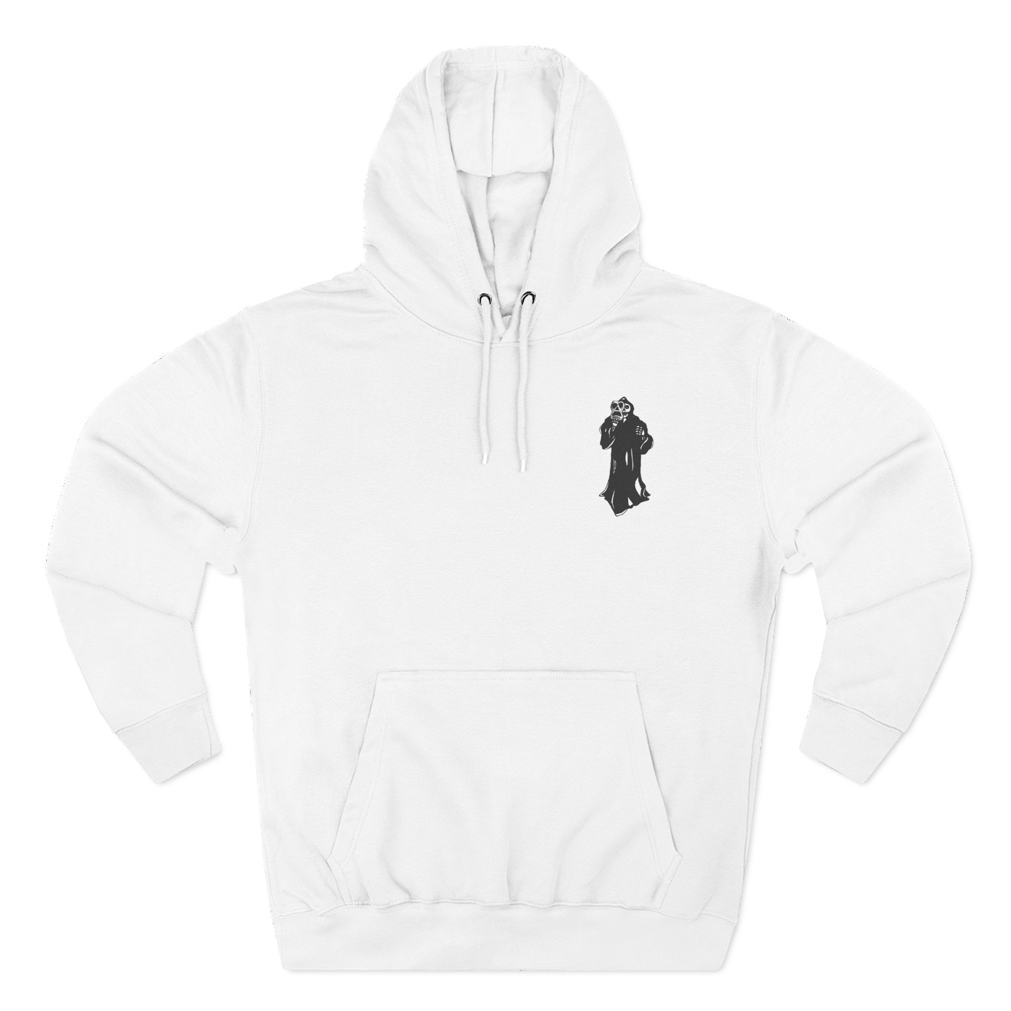 Three-Panel Fleece Hoodie