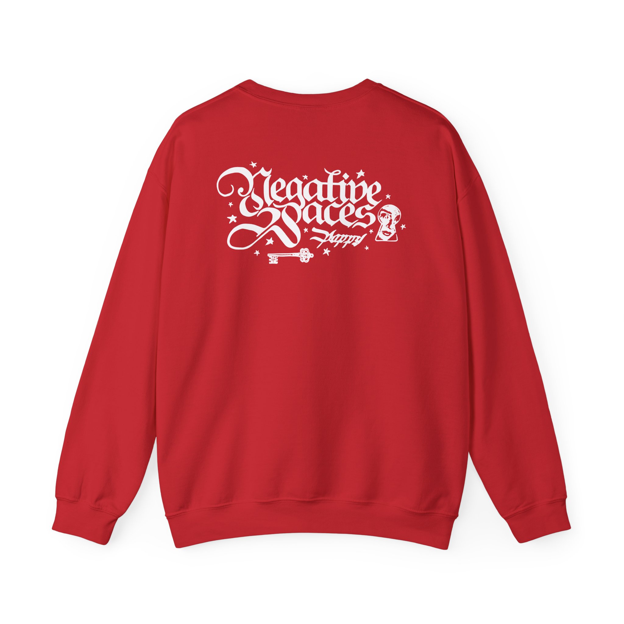 Poppy Key Unisex Heavy Blendâ„¢ Crewneck Sweatshirt