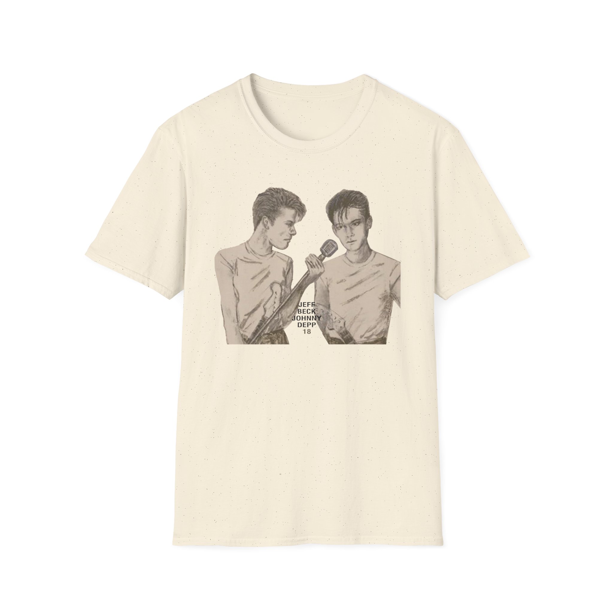 Jeff Beck Jeff & Johnny Unisex Softstyle T-Shirt