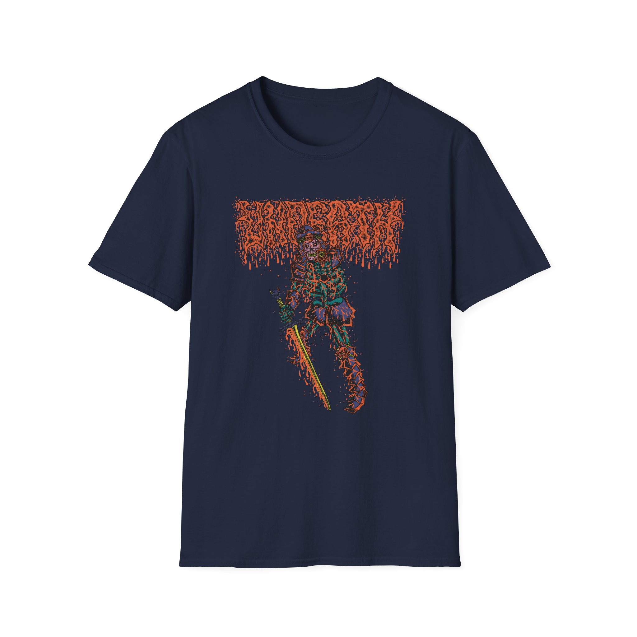 Undeath Skeleton Gun Unisex Softstyle T-Shirt