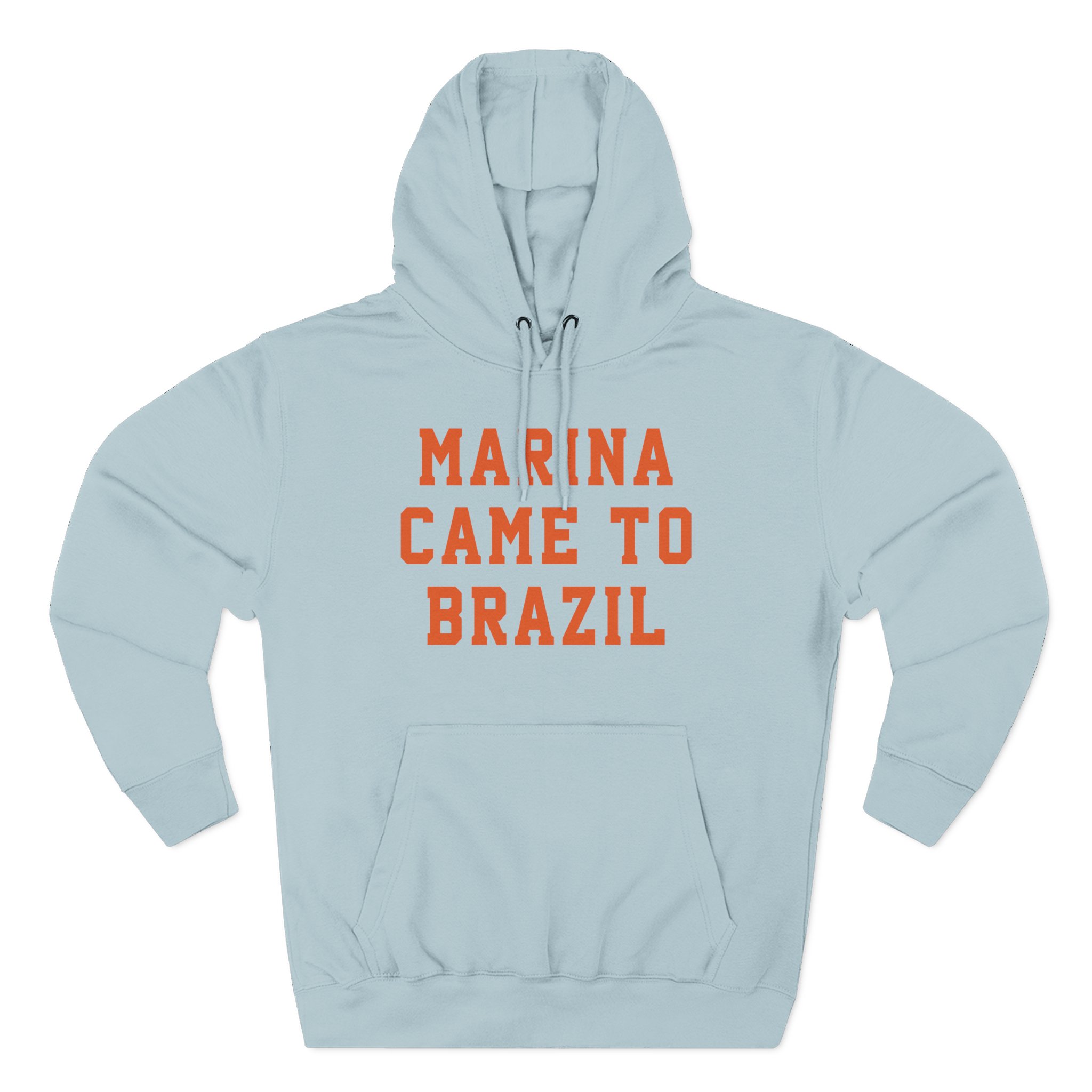 Marina Came to Brazil Three-Panel Fleece Hoodie