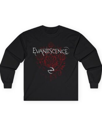 Evanescence Rose Logo Unisex Ultra Cotton Long Sleeve Tee