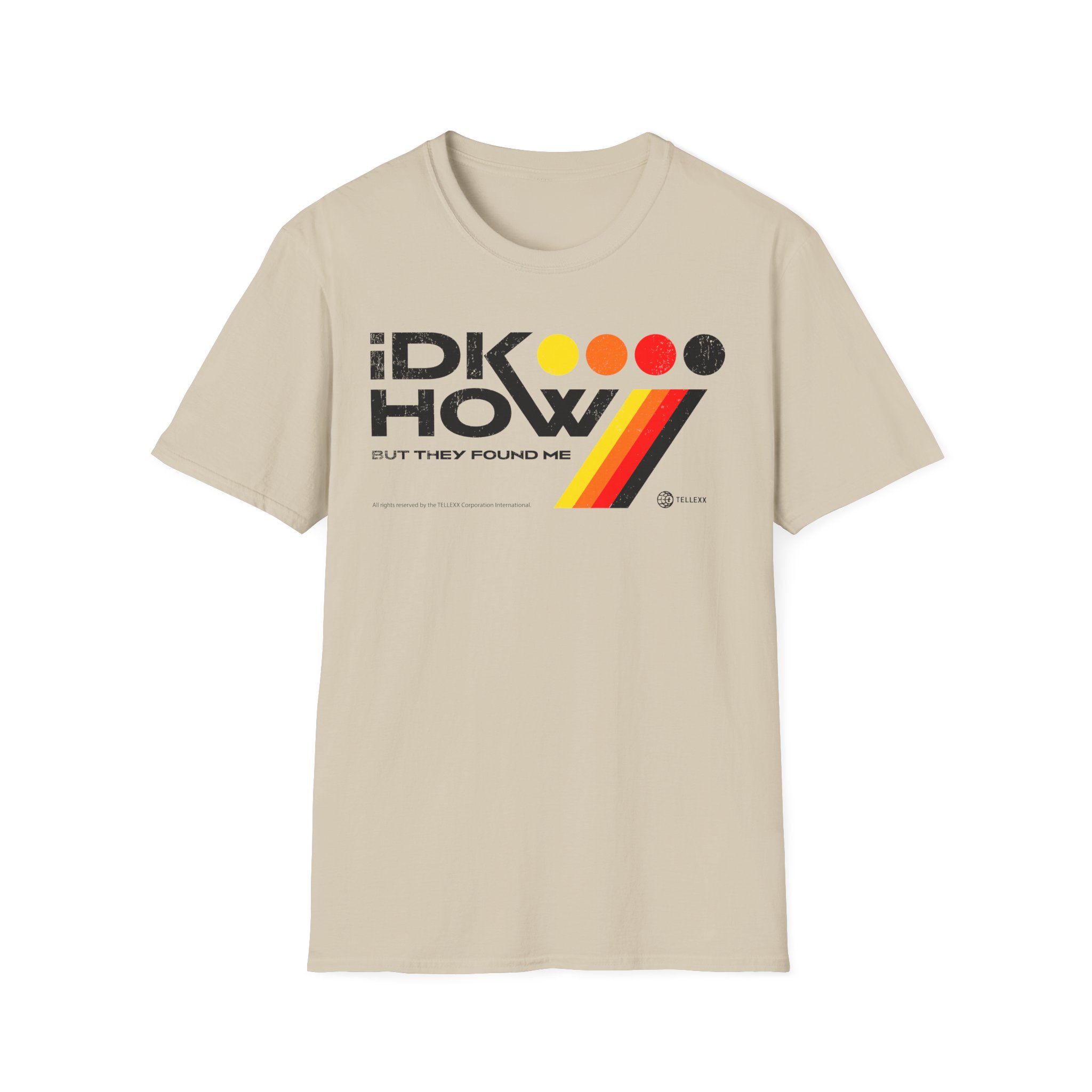 iDKHOW Colored Dots Unisex Softstyle T-Shirt