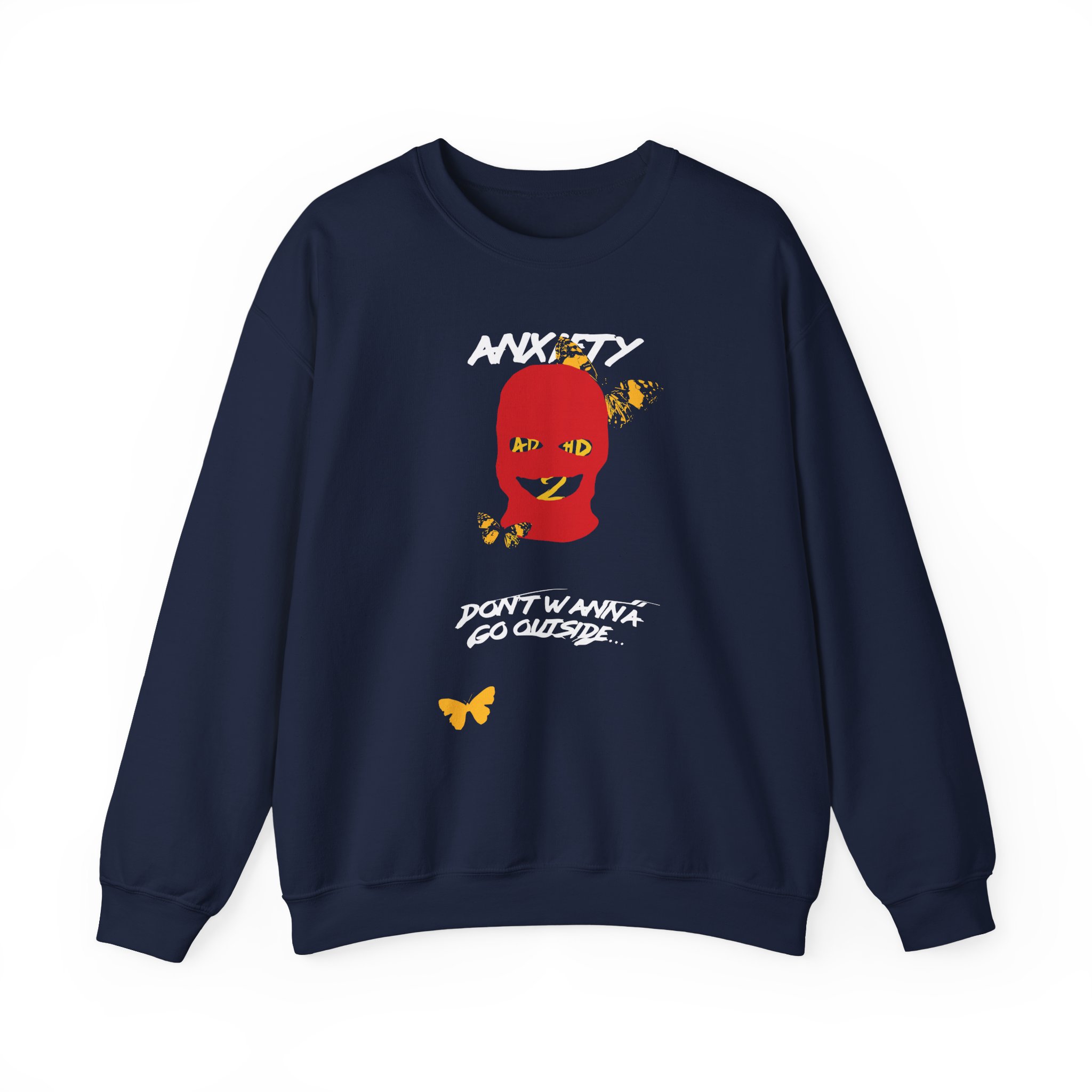Joyner Lucas Anxiety Unisex Heavy Blendâ„¢ Crewneck Sweatshirt
