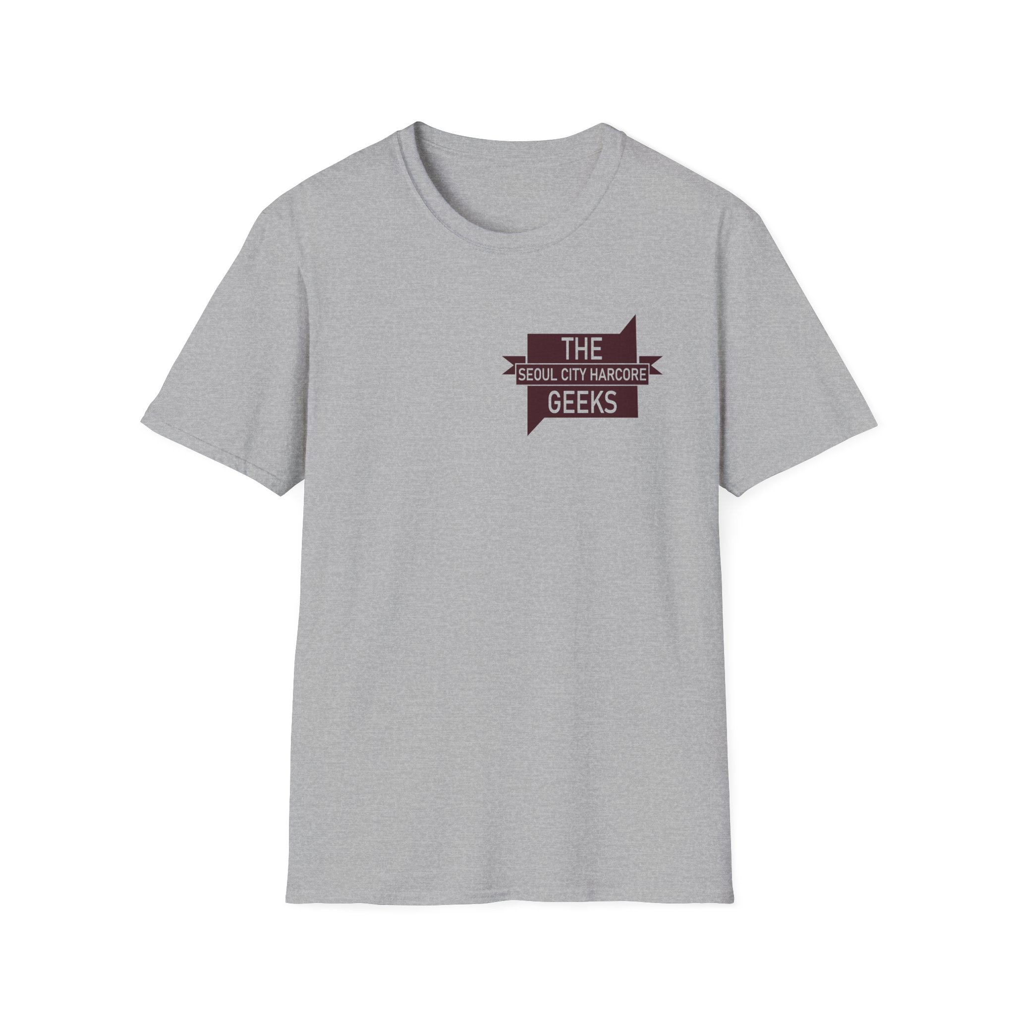 The Geeks Seoul City Harcore Unisex Softstyle T-Shirt