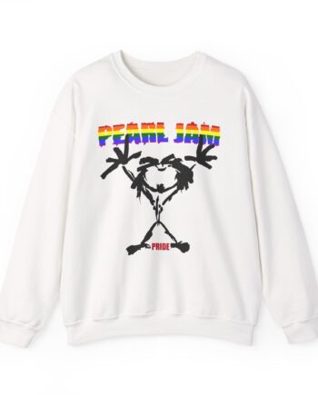 Pearl Jam Pride Stickman Unisex Heavy Blend™ Crewneck Sweatshirt