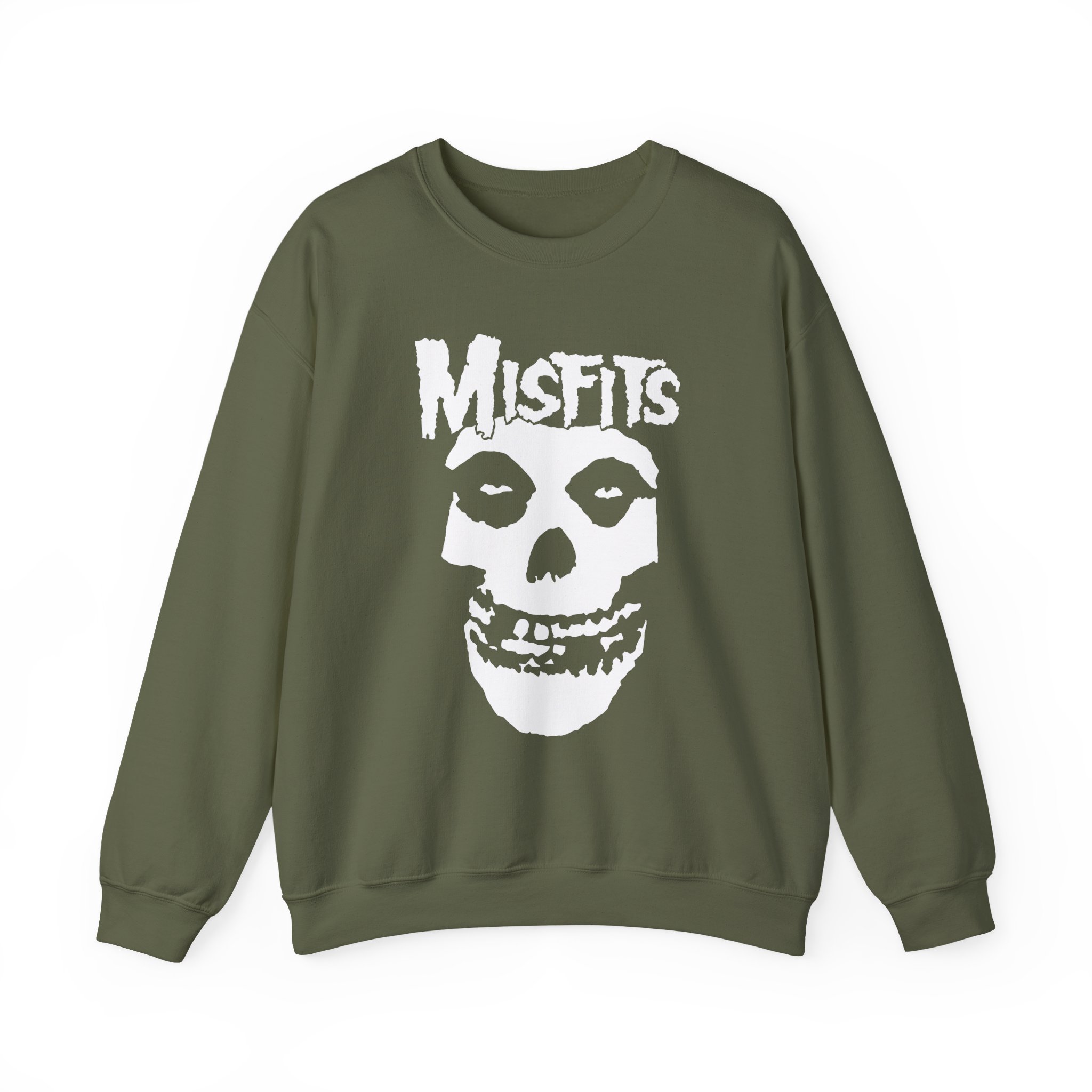 Misfits Fiend Skull Unisex Heavy Blendâ„¢ Crewneck Sweatshirt