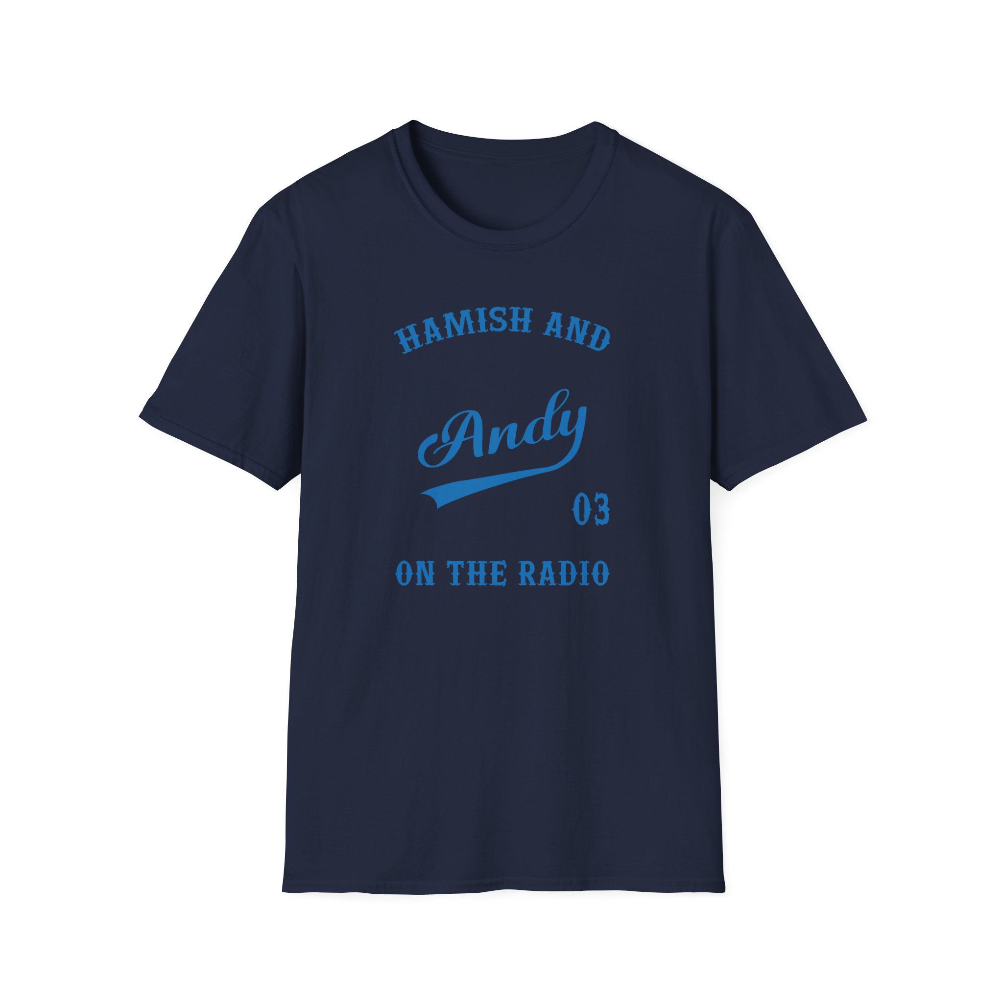 Hamish and Andy Unisex Softstyle T-Shirt