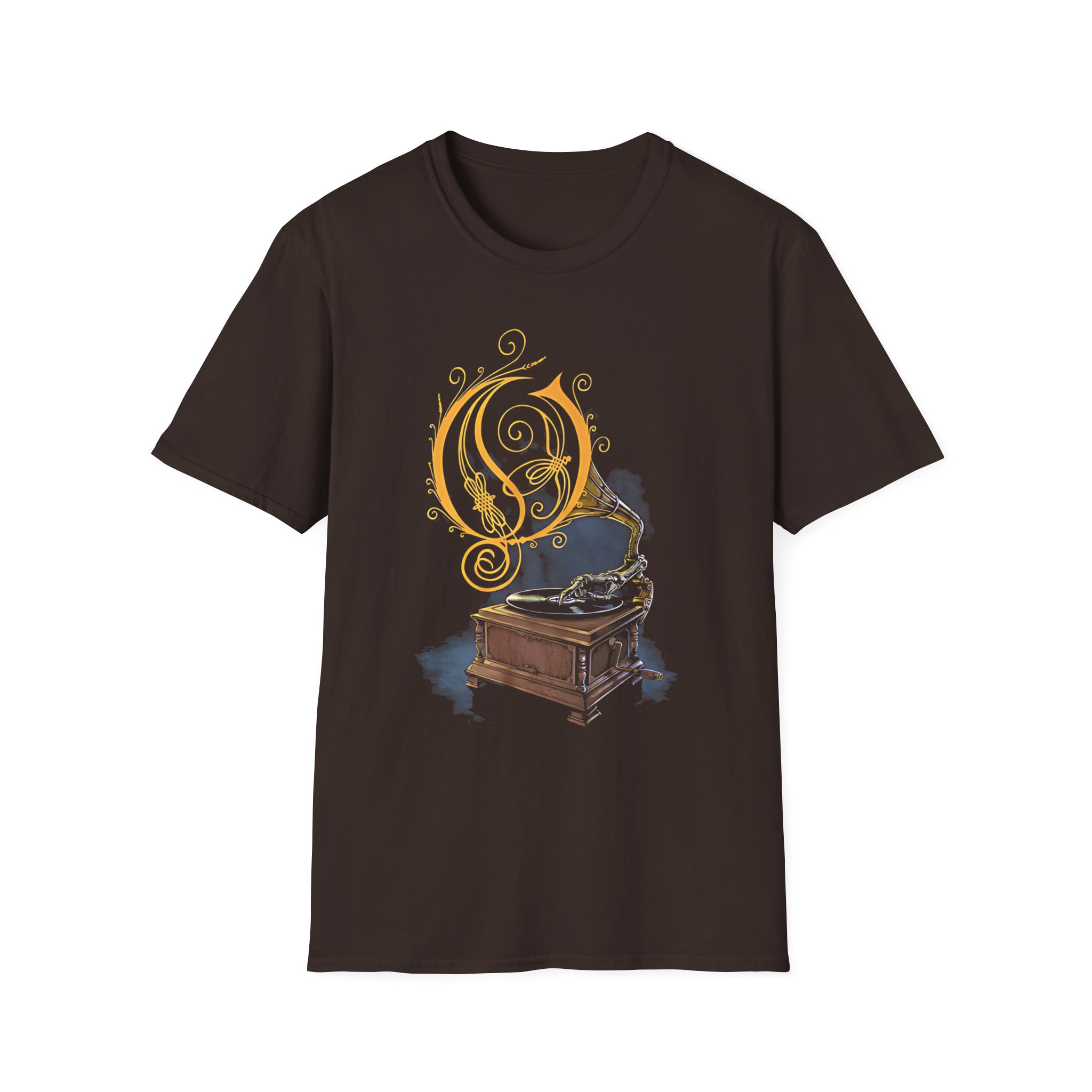 Opeth Gramophone Unisex Softstyle T-Shirt