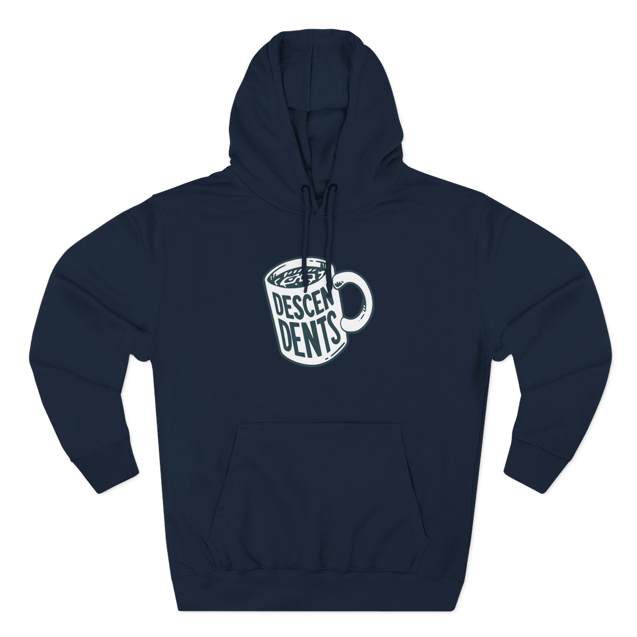 Descendents Coffee Mug Three-Panel Fleece Hoodie