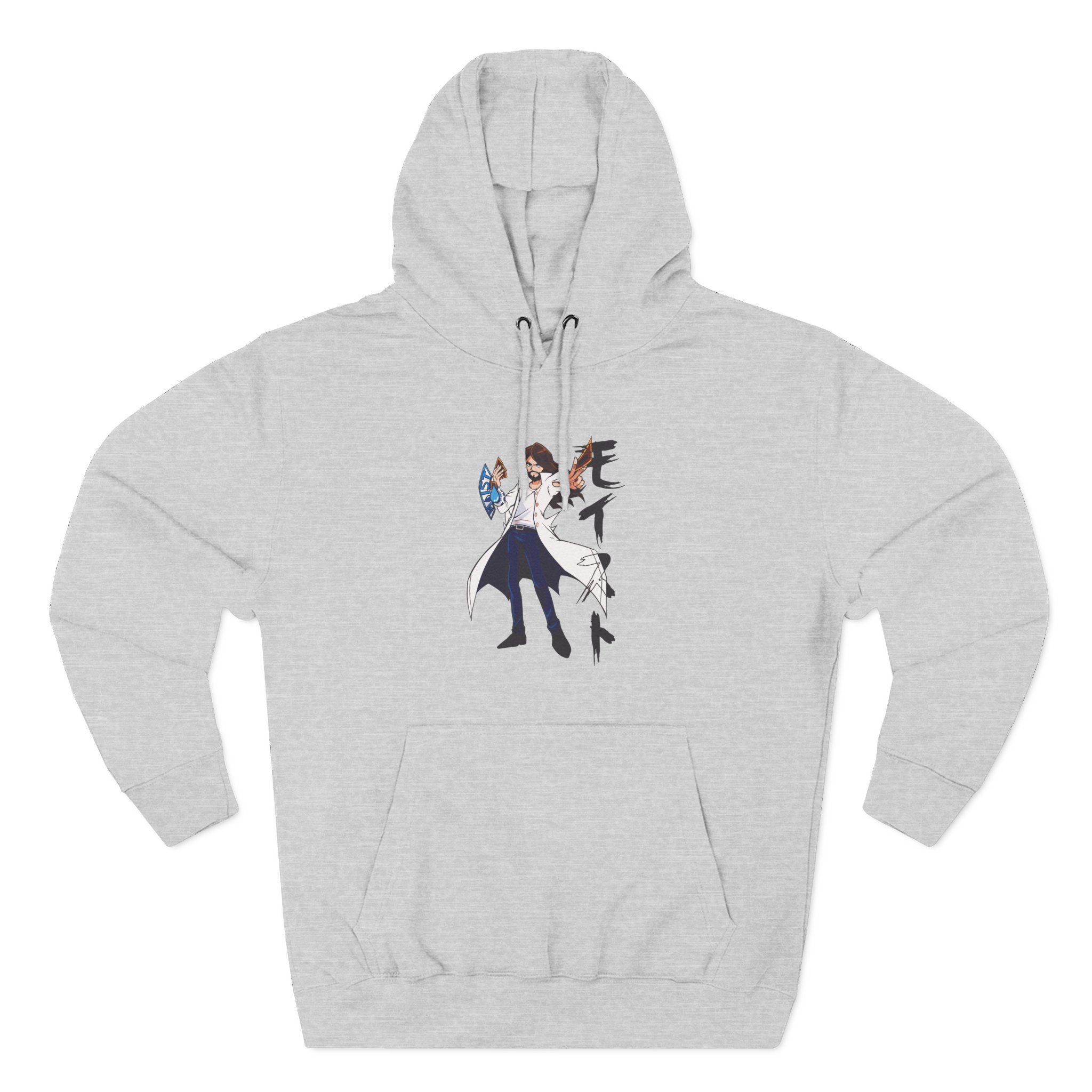 Moist Charlie-oh! Three-Panel Fleece Hoodie