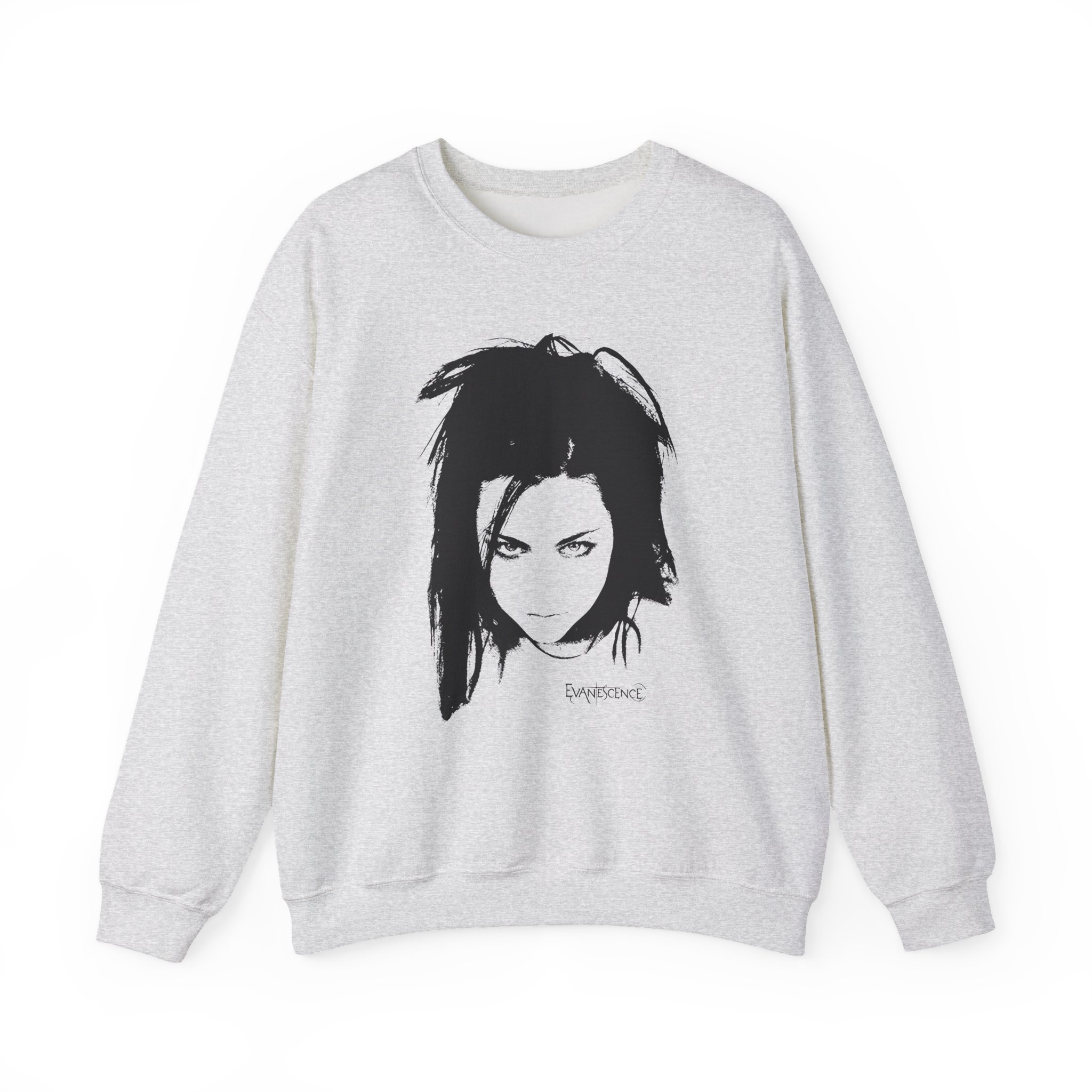 Evanescence Amy Face Unisex Heavy Blendâ„¢ Crewneck Sweatshirt