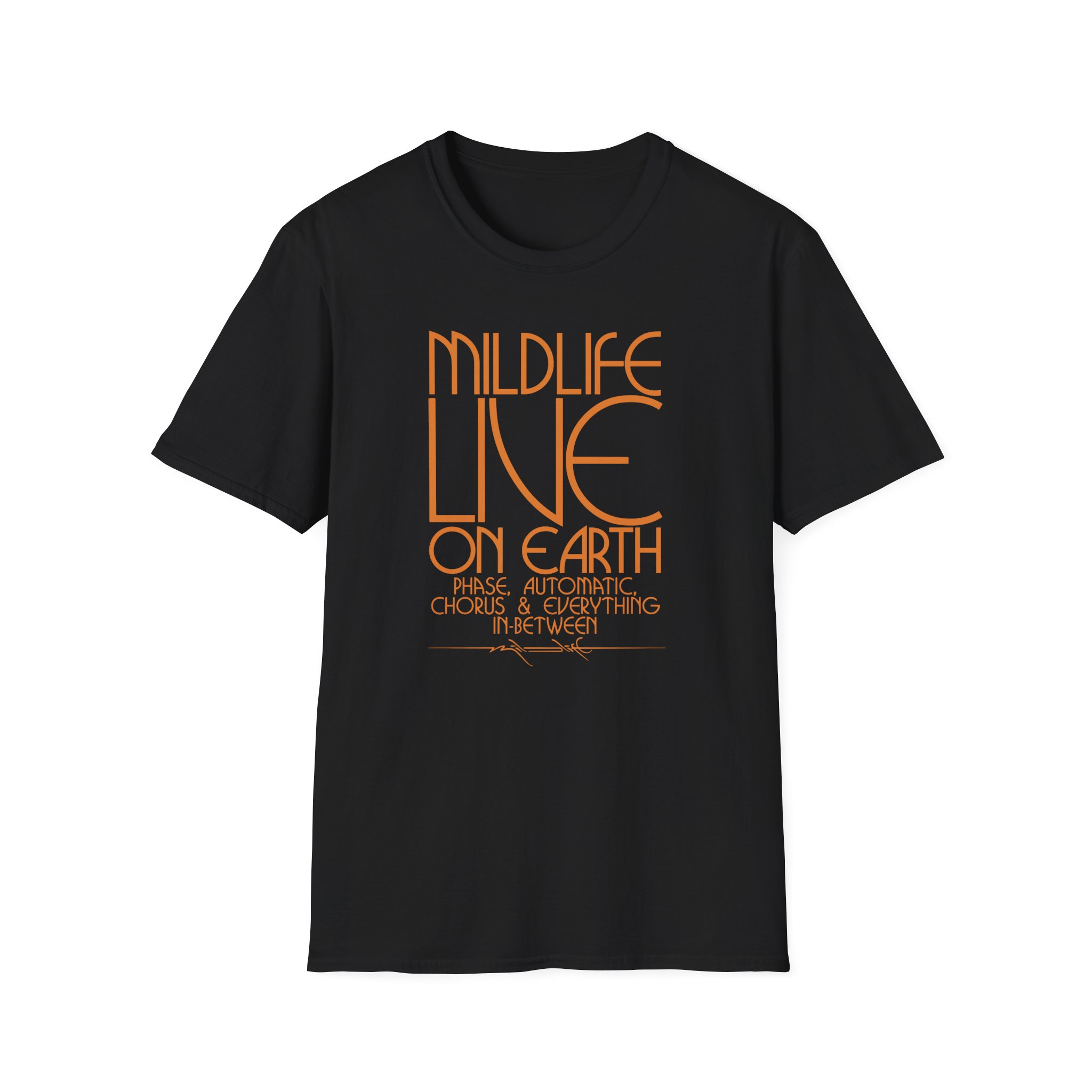 Mildlife Live on Earth Unisex Softstyle T-Shirt