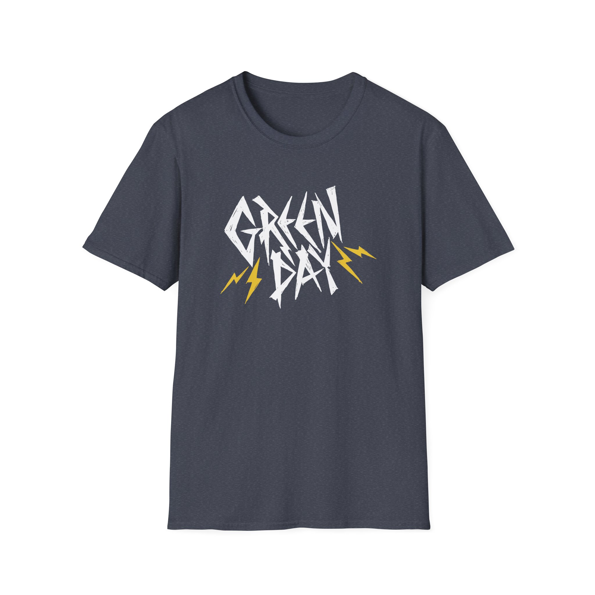 Green Day Bolt Logo Unisex Softstyle T-Shirt