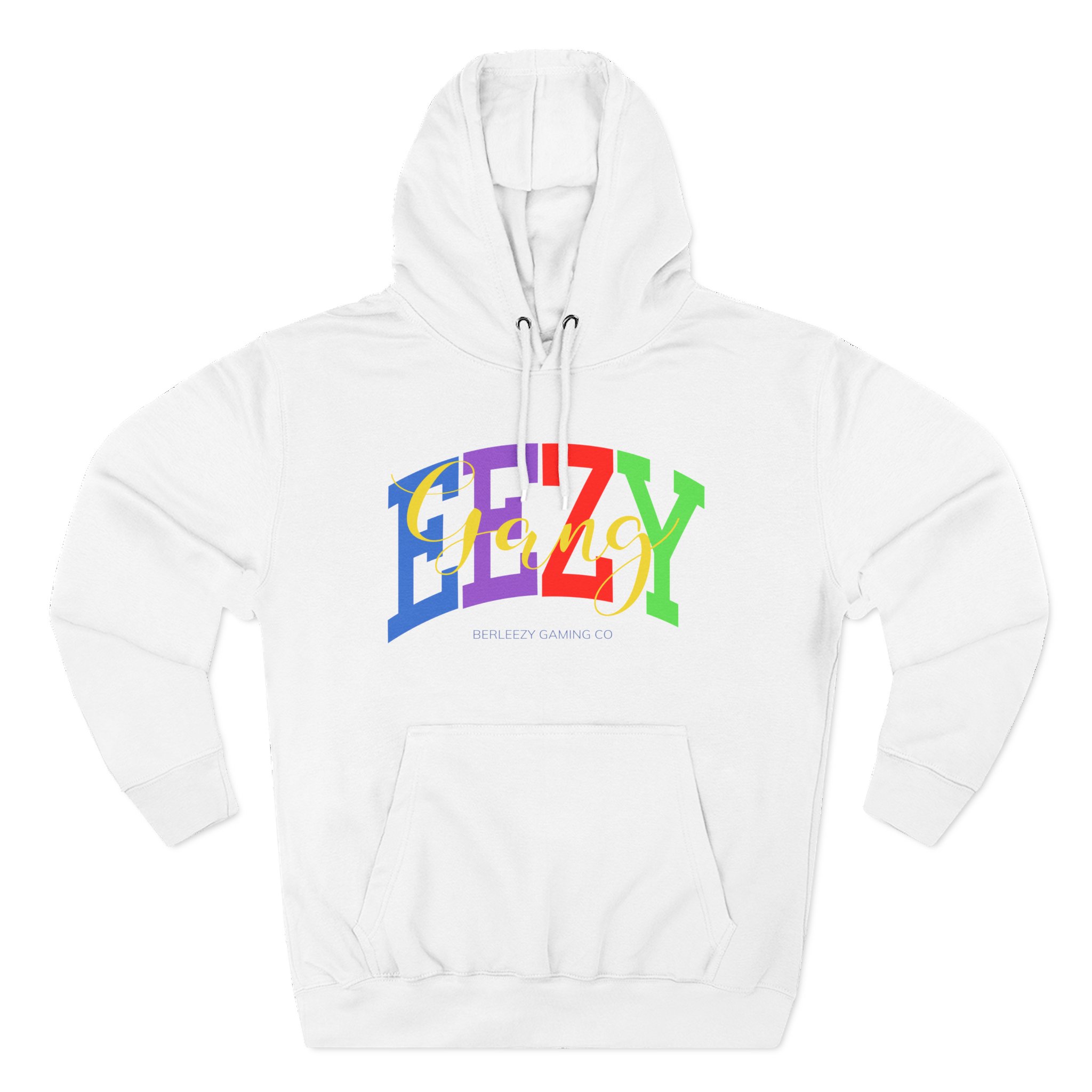 Berleezy Three-Panel Fleece Hoodie