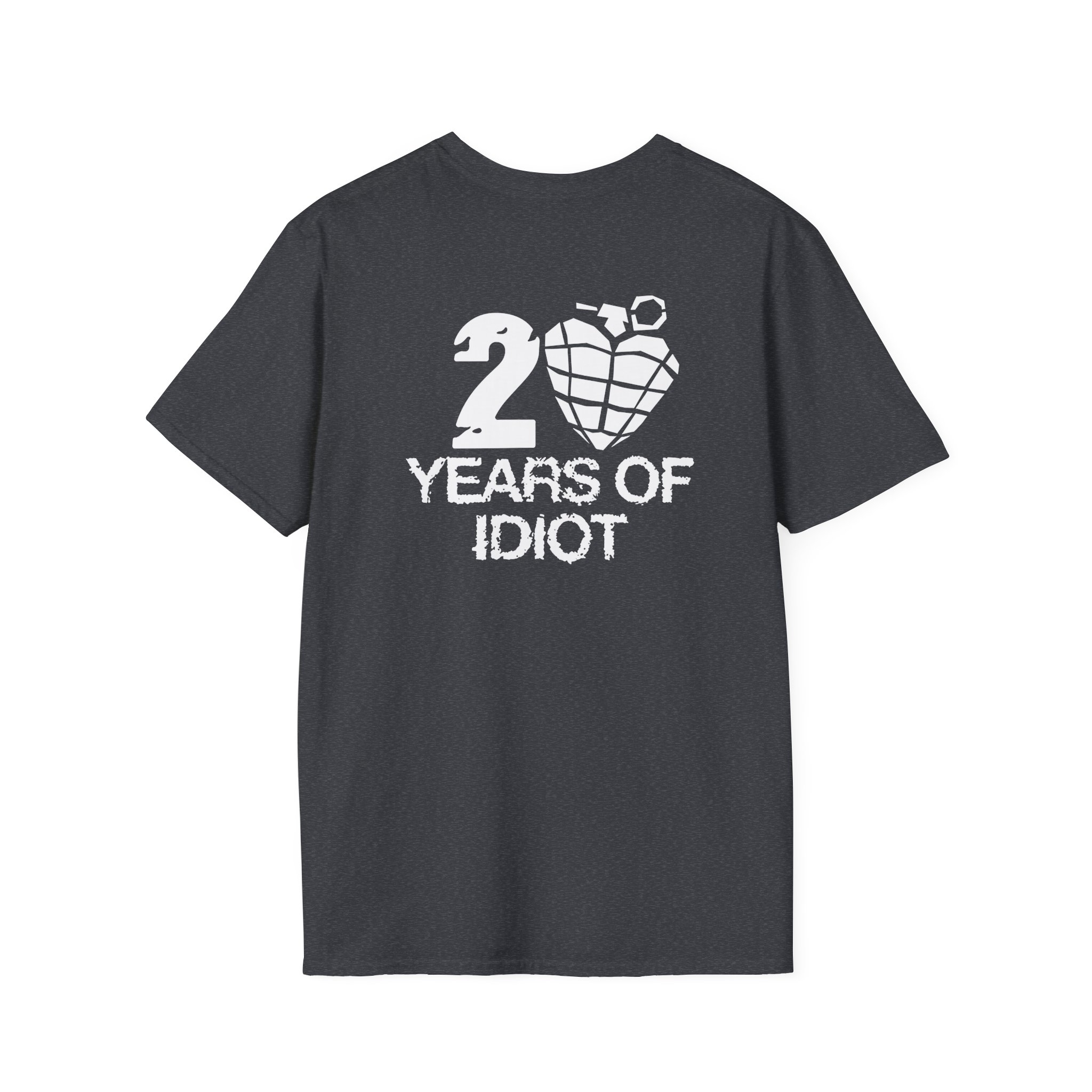 Green Day 20 Years of Idiot Unisex Softstyle T-Shirt