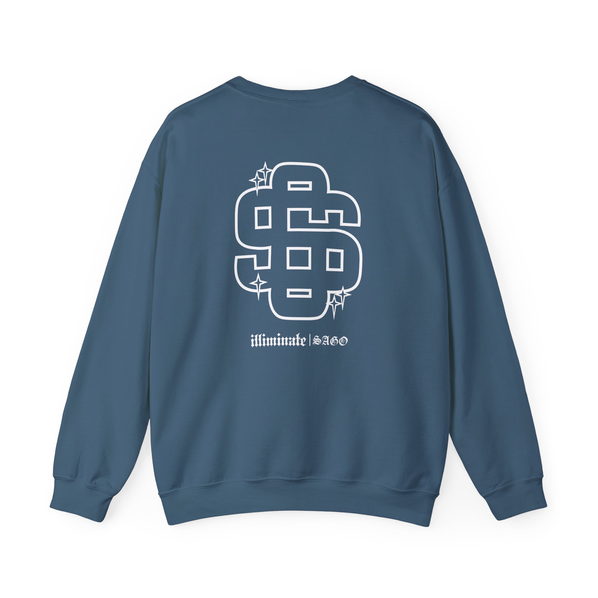 Illiminate Collab Unisex Heavy Blendâ„¢ Crewneck Sweatshirt
