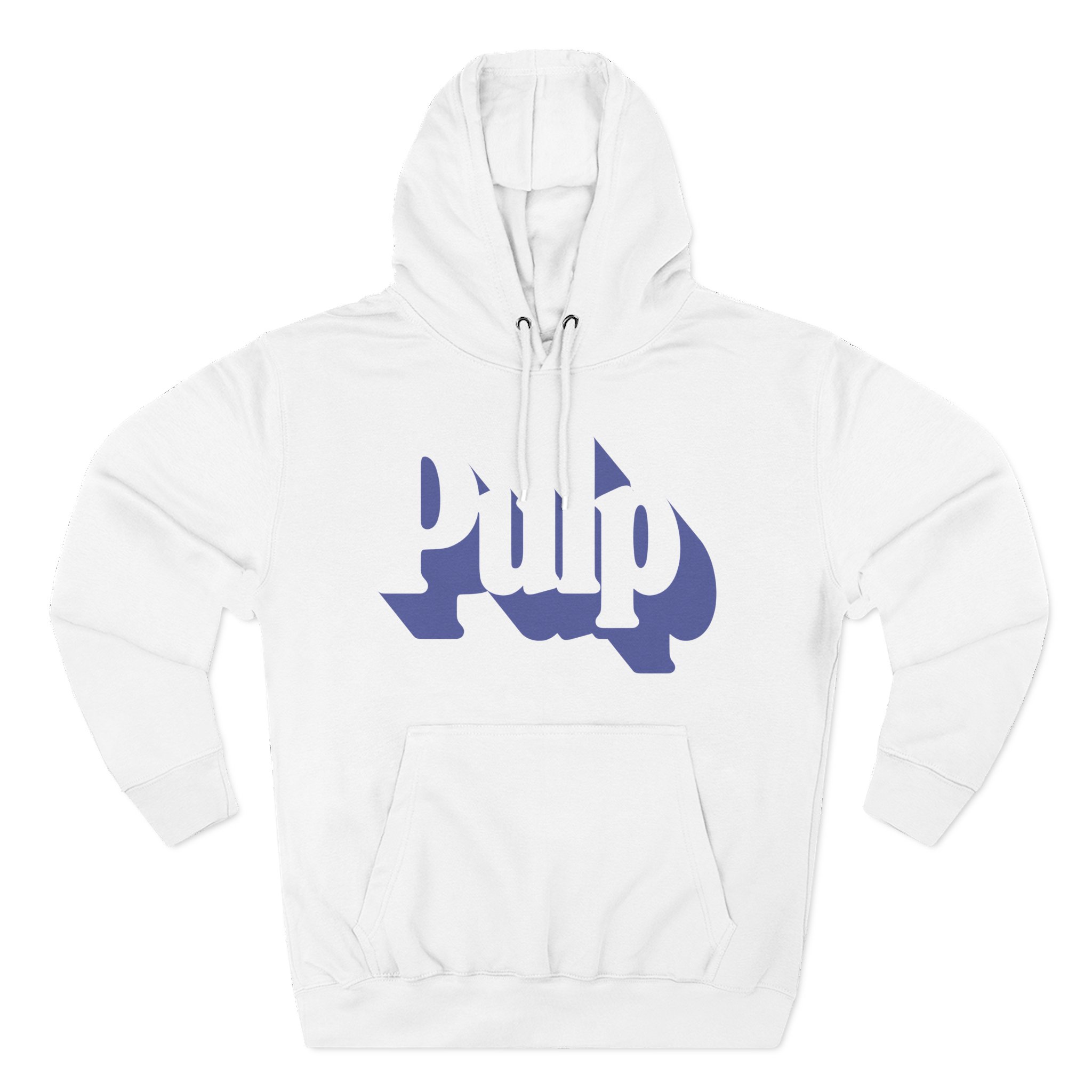 Pulp Shadow Logo Three-Panel Fleece Hoodie
