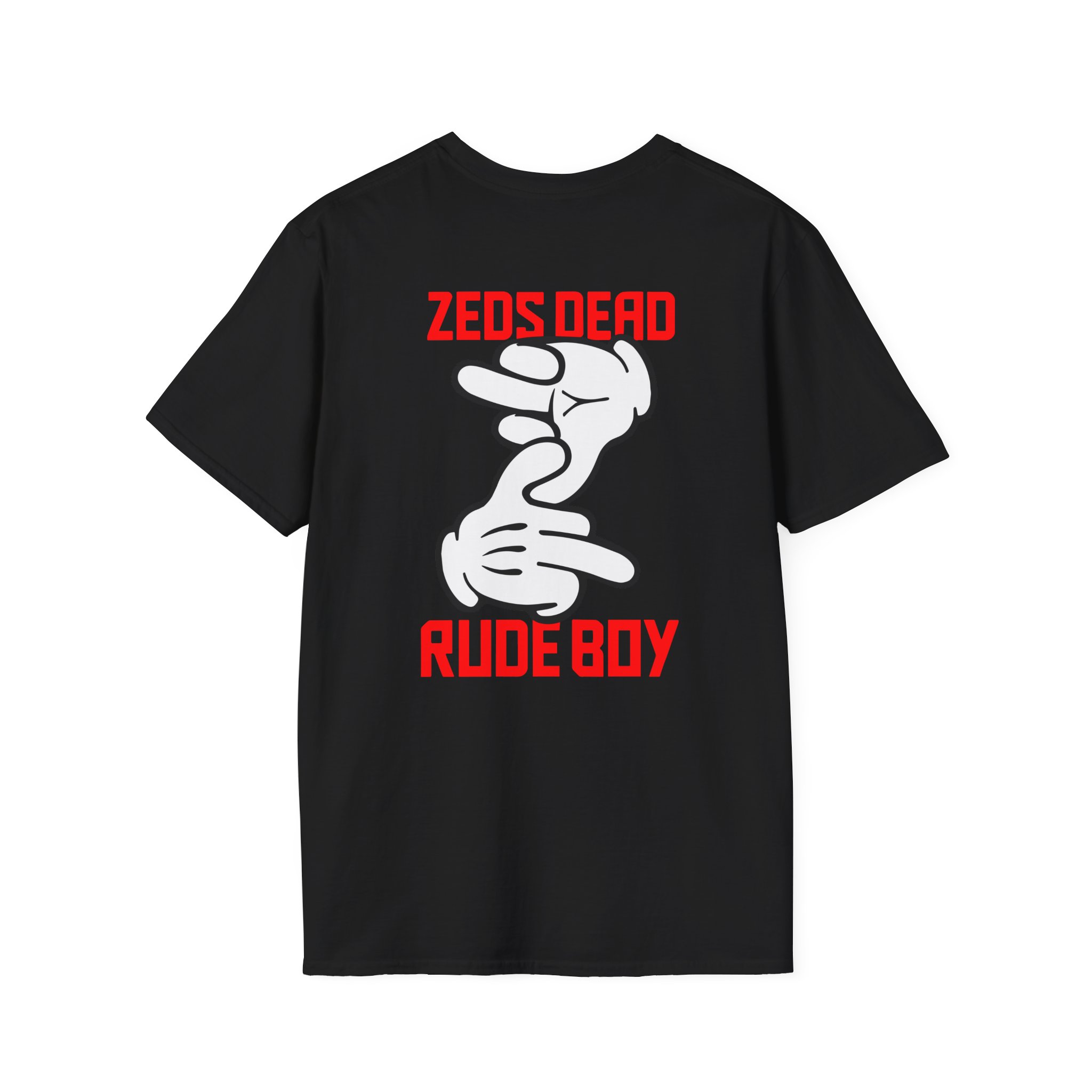 Zeds Dead Rude Boy Unisex Softstyle T-Shirt