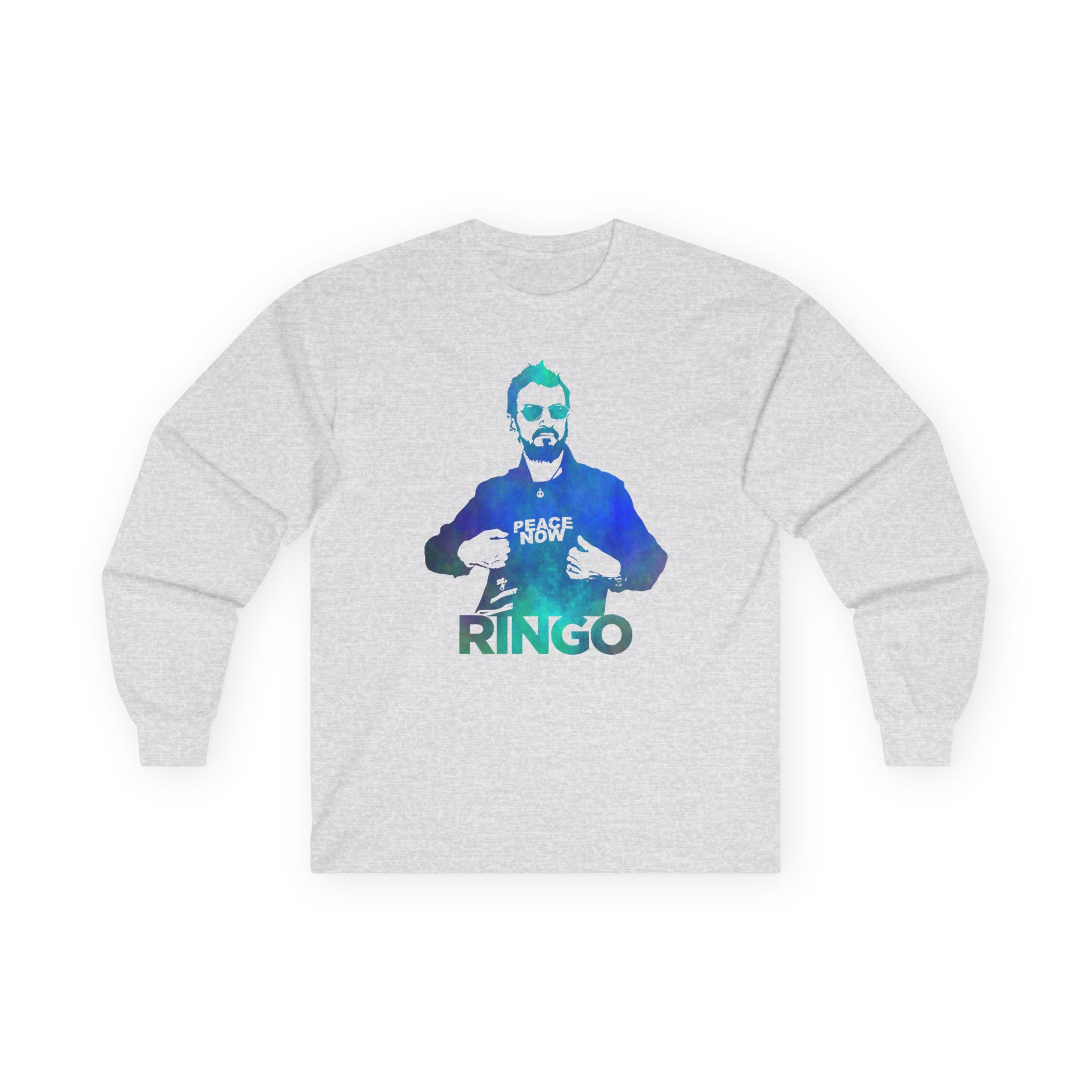 Ringo Starr Peace Now Mint Unisex Ultra Cotton Long Sleeve Tee