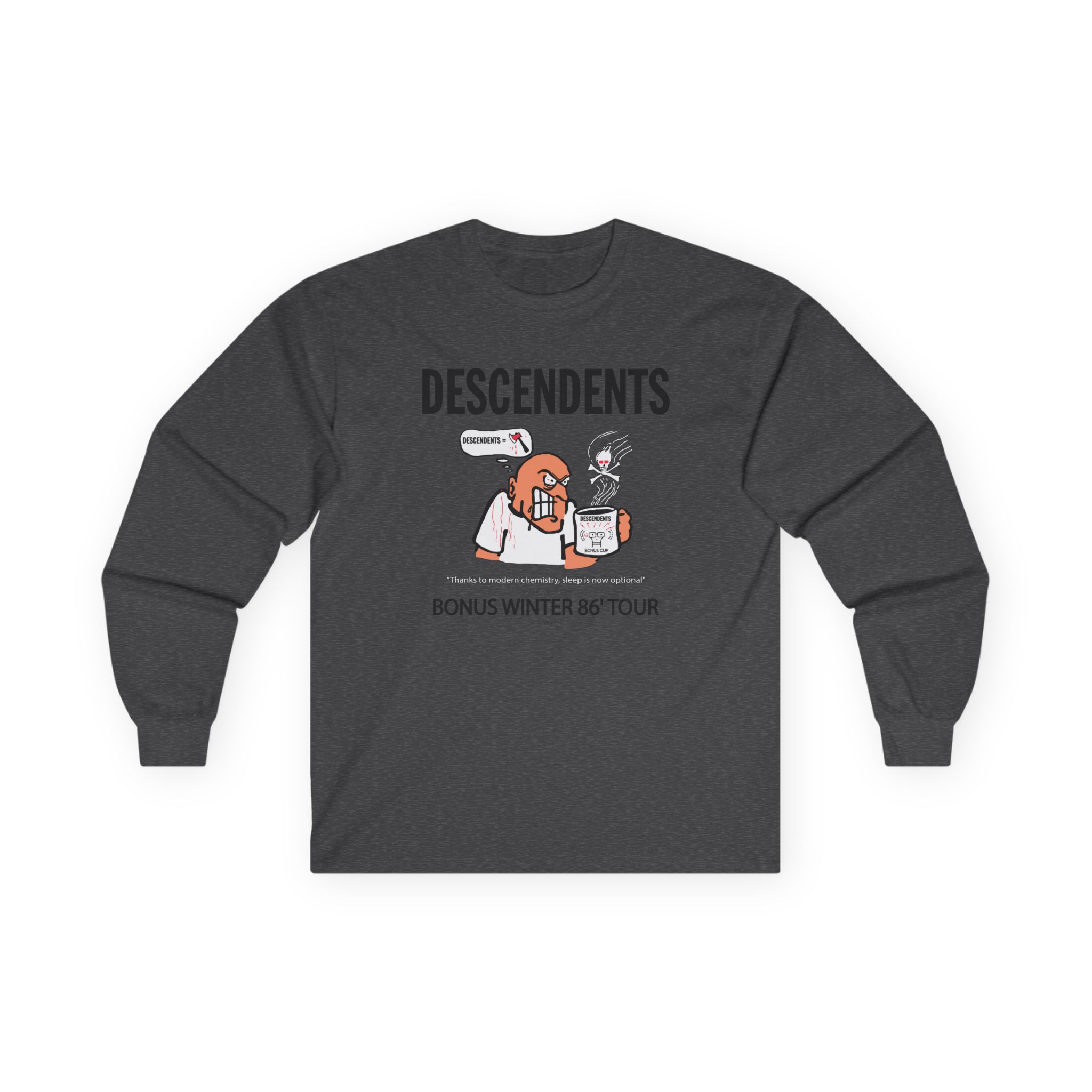 Descendents Bonus Cup '86 Tour Unisex Ultra Cotton Long Sleeve Tee