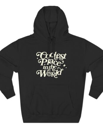Suki Waterhouse Coolest Place in the World Three-Panel Fleece Hoodie