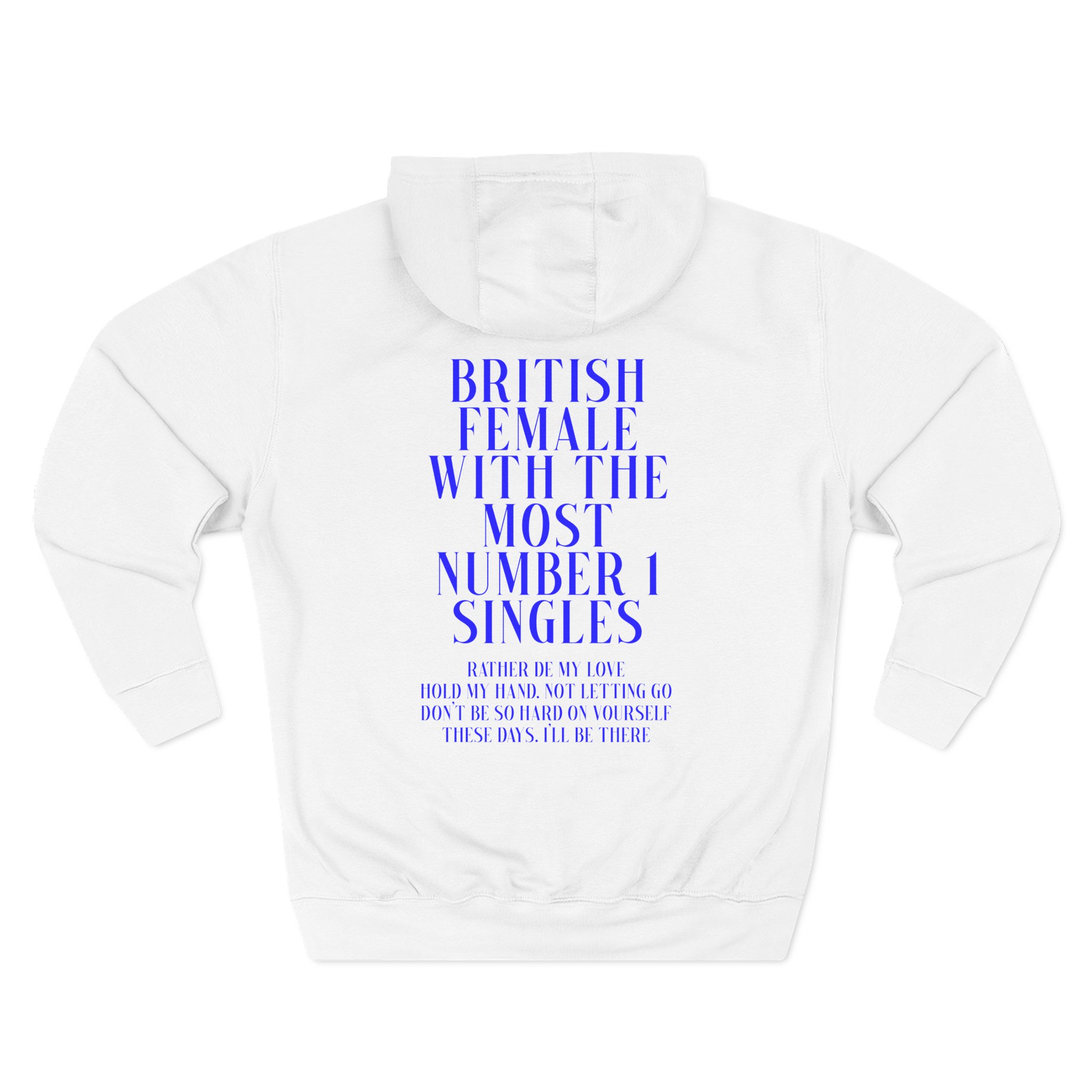 Jess Glynne WTF Is Jess Glynne Three-Panel Fleece Hoodie