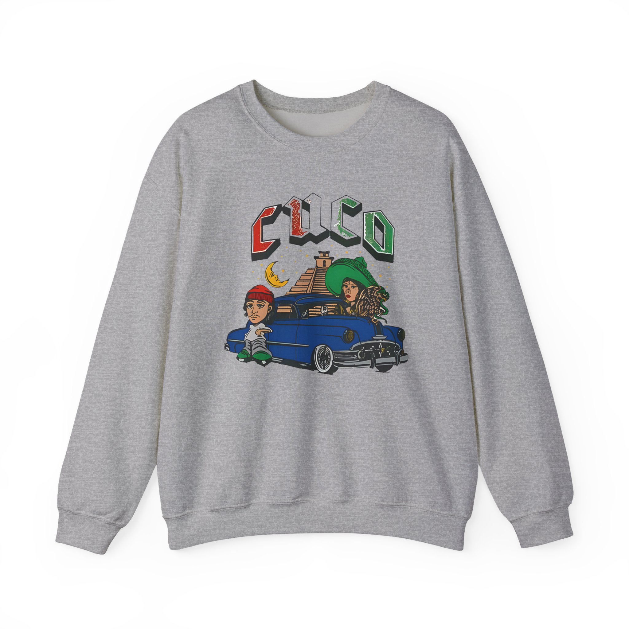 Cuco Car Unisex Heavy Blendâ„¢ Crewneck Sweatshirt