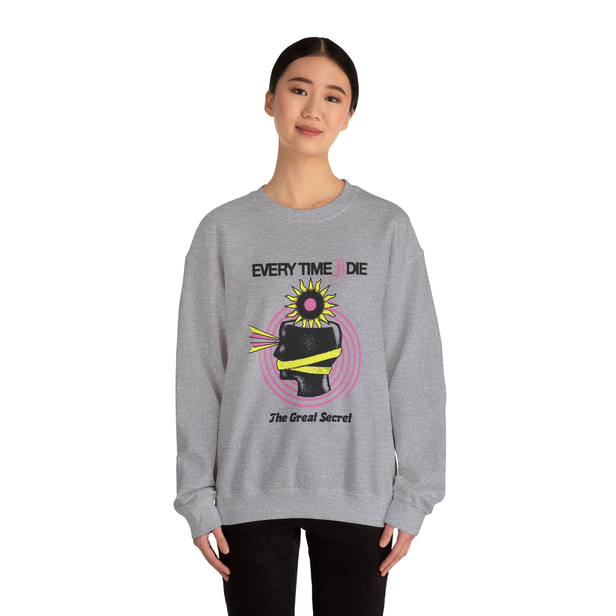 Every Time I Die the Great Secret Unisex Heavy Blend Crewneck Sweatshirt