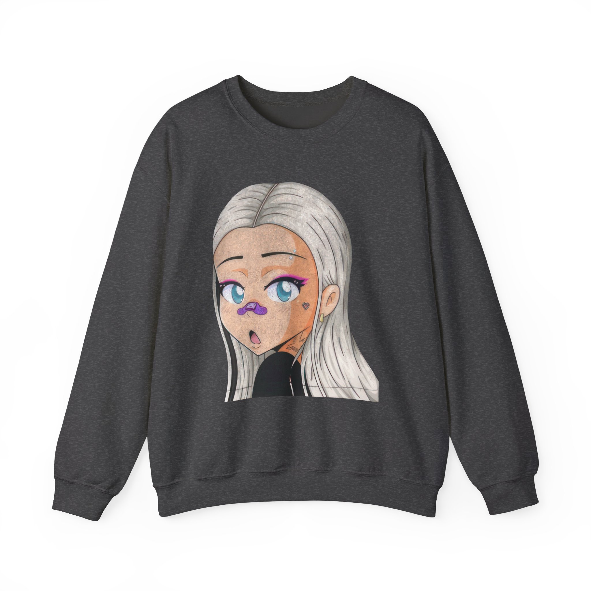 Young Miko Unisex Heavy Blendâ„¢ Crewneck Sweatshirt