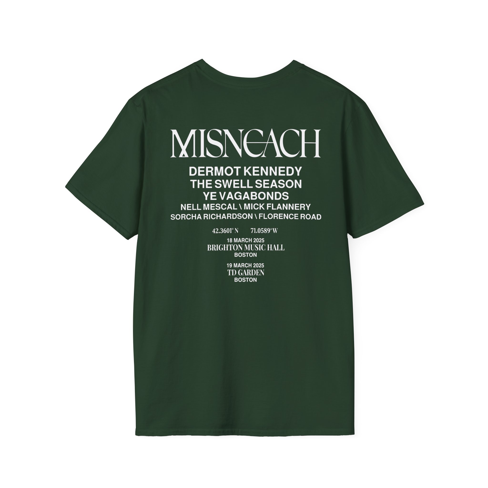 Dermot Kennedy Misneach Festival Unisex Softstyle T-Shirt