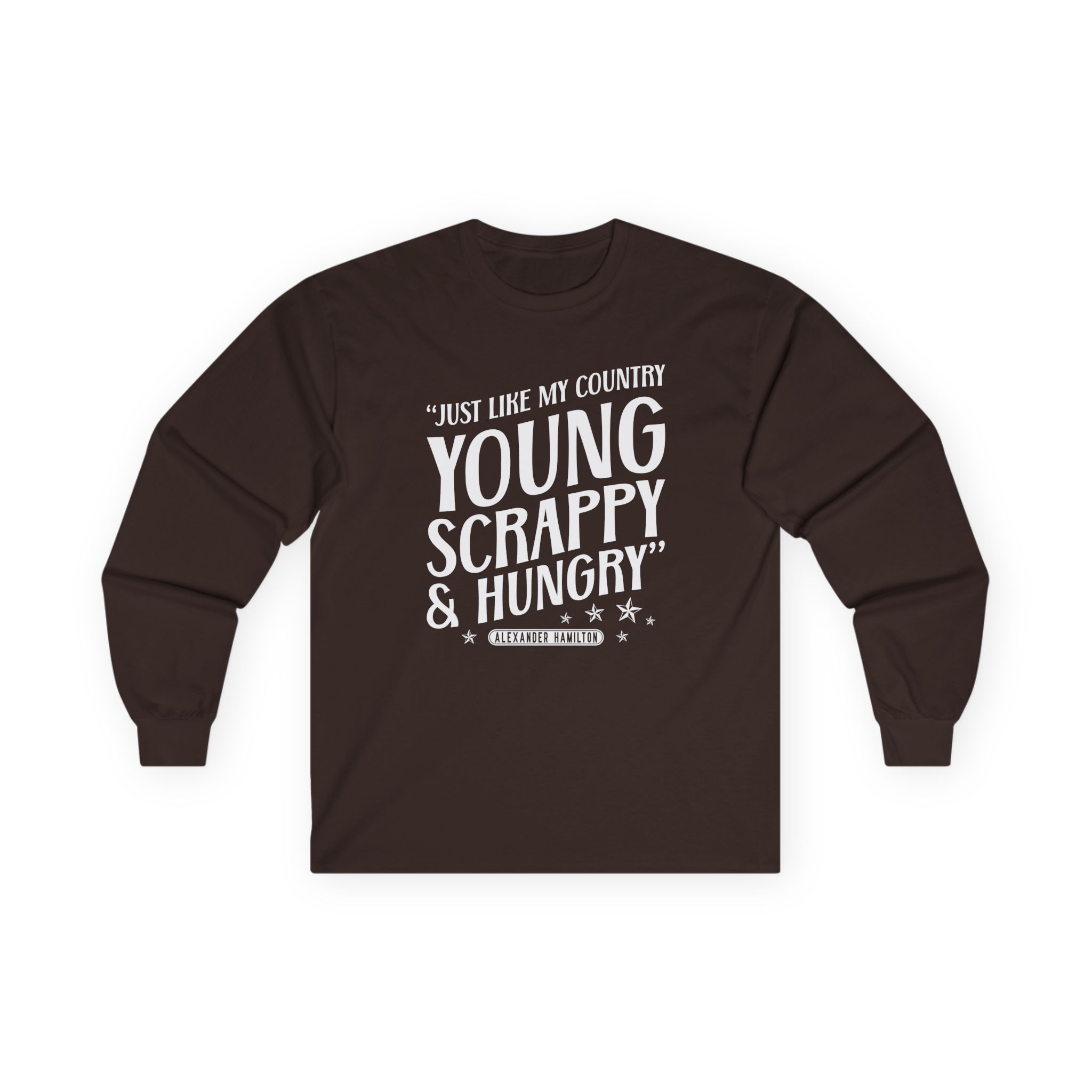 Hamilton Young and Scrappy Unisex Ultra Cotton Long Sleeve Tee