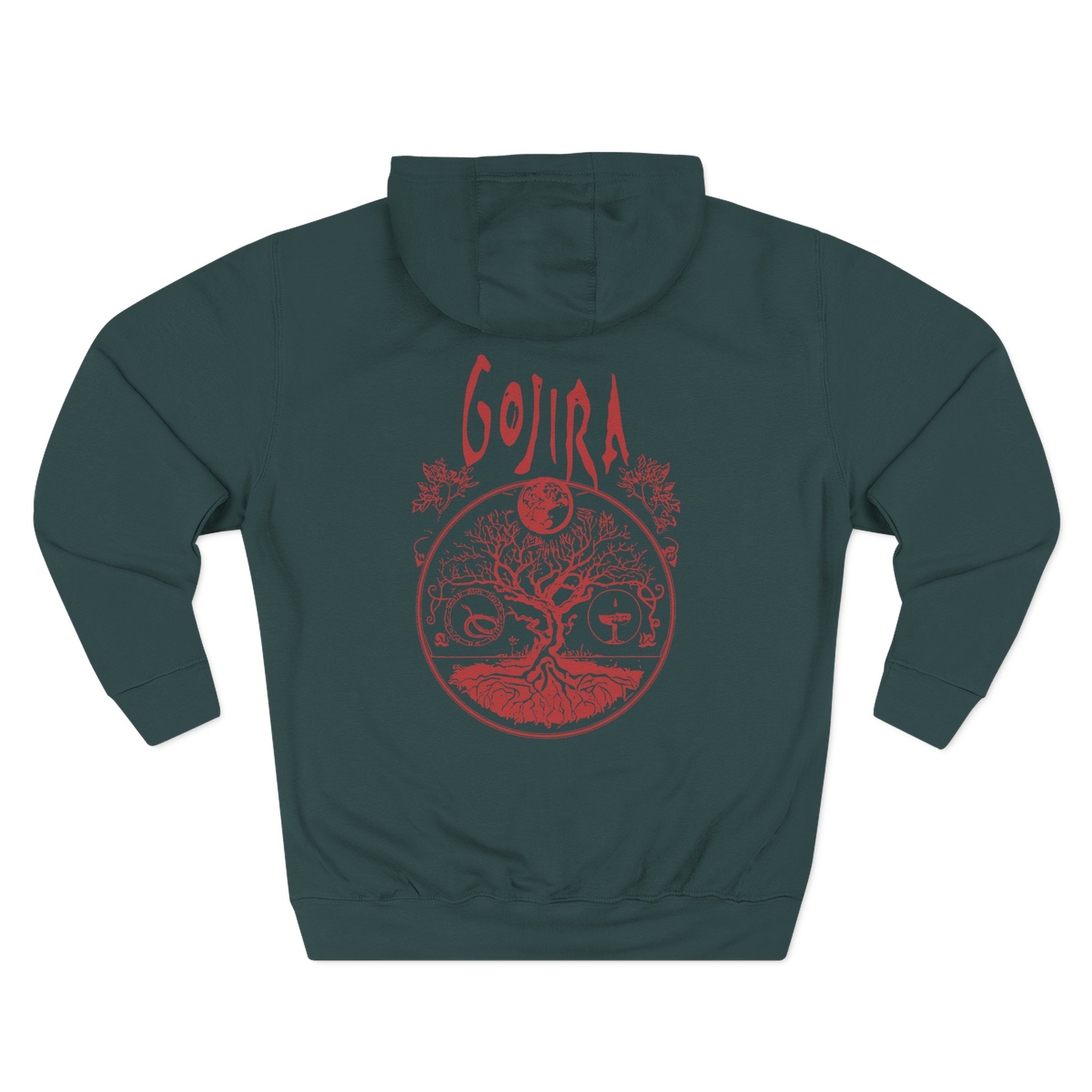 Gojira Cycles Three-Panel Fleece Hoodie