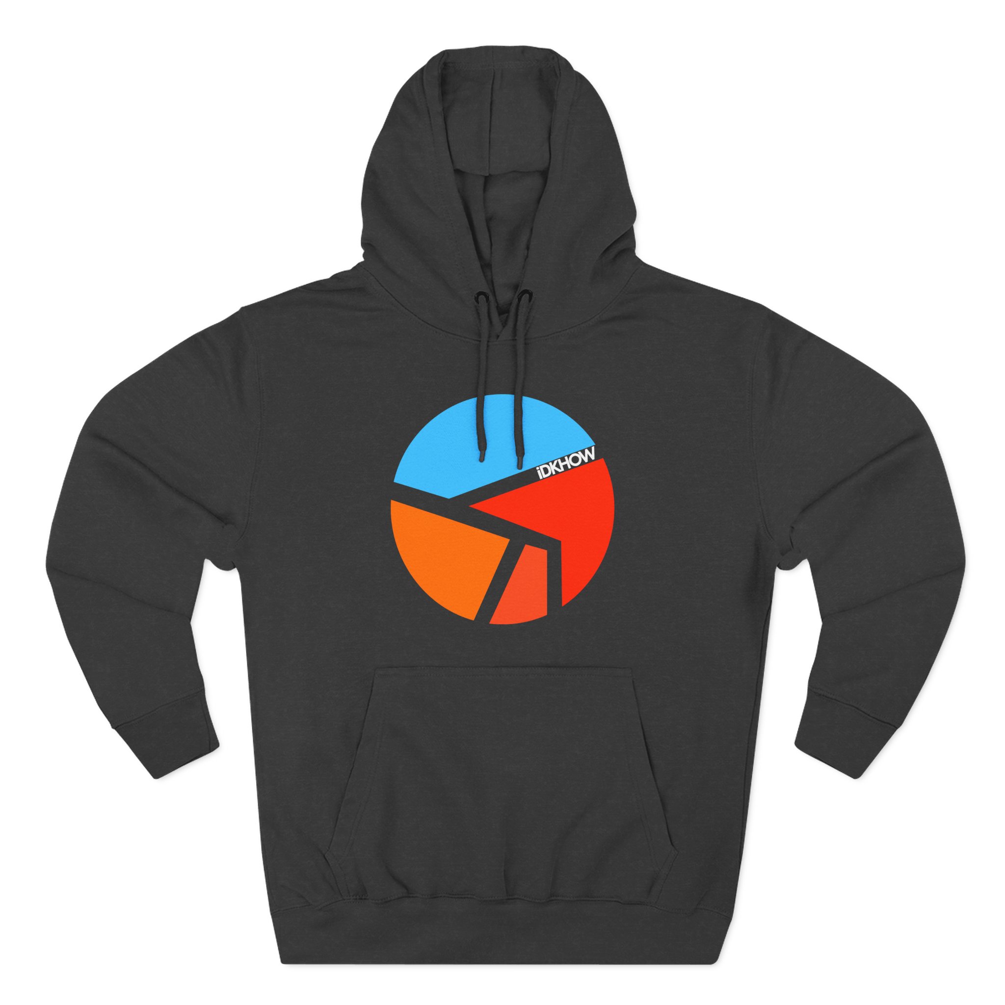iDKHOW DRUMSKIN CIRCLE Three-Panel Fleece Hoodie