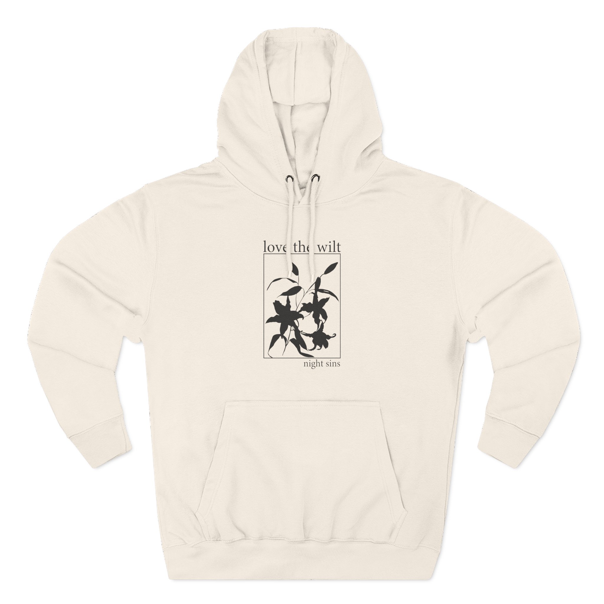 Night Sins Three-Panel Fleece Hoodie