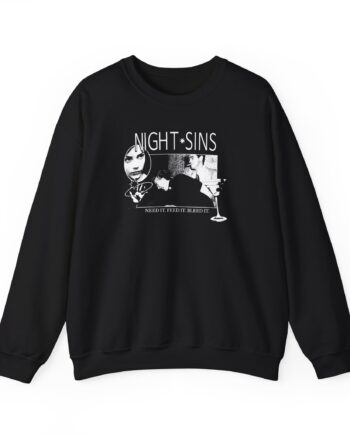 Night Sins Bleed It Unisex Heavy Blend™ Crewneck Sweatshirt