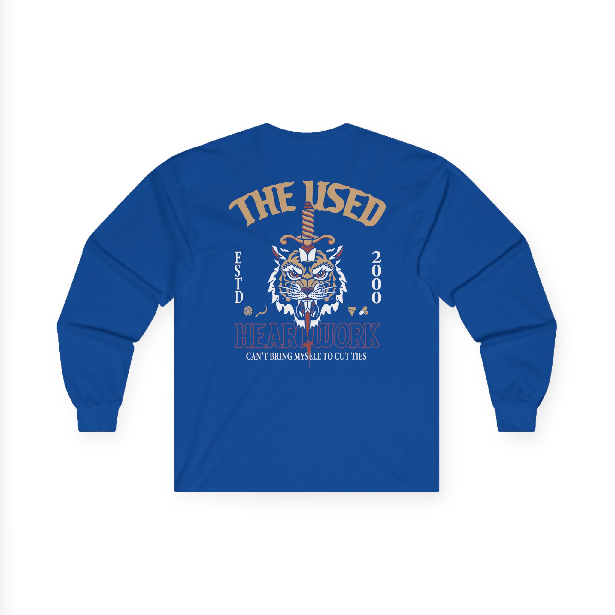 The Used Self Titled 25 Year Unisex Ultra Cotton Long Sleeve Tee